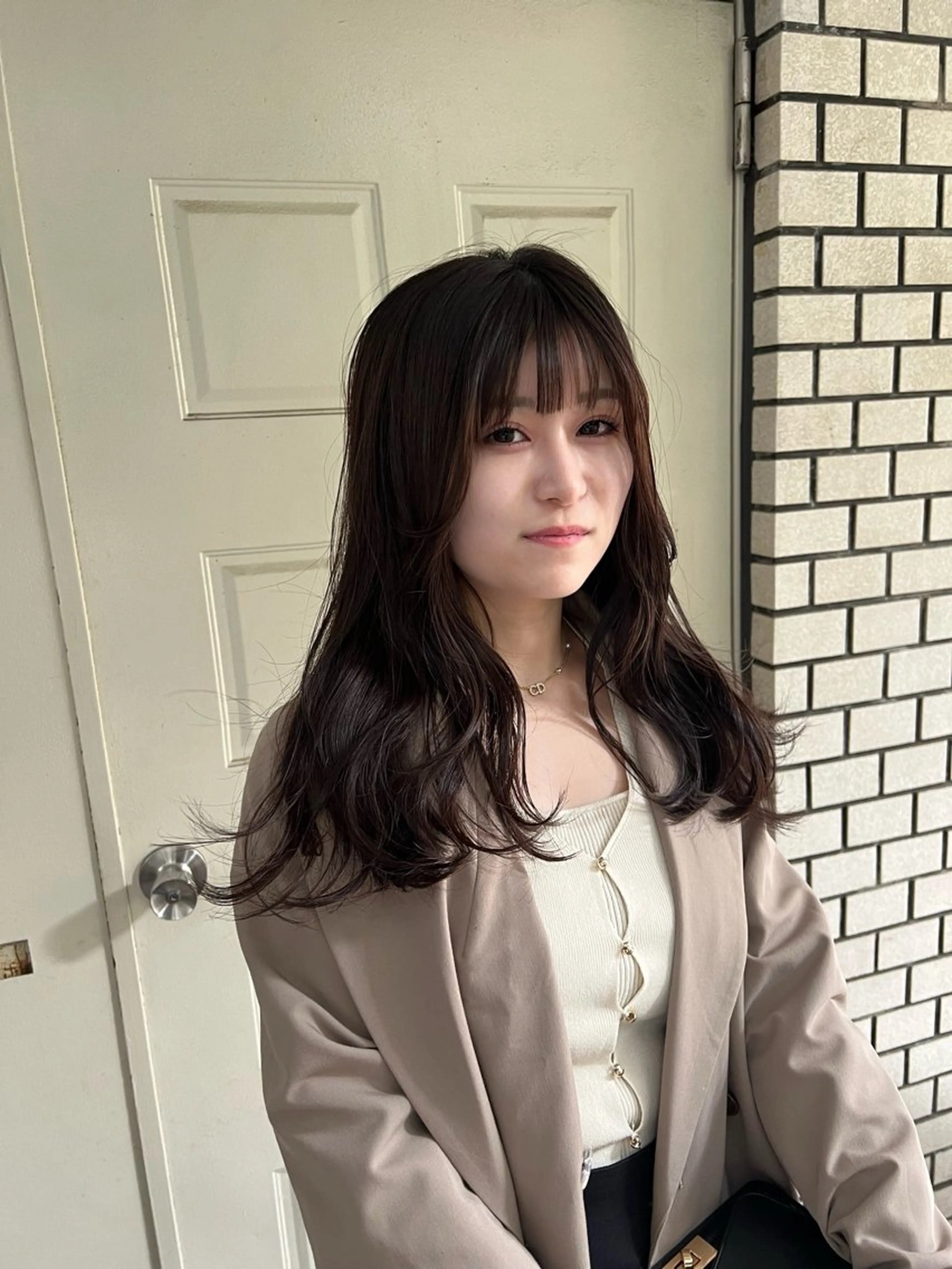 ロング カラー 縮毛矯正 takada kohのヘアスタイル