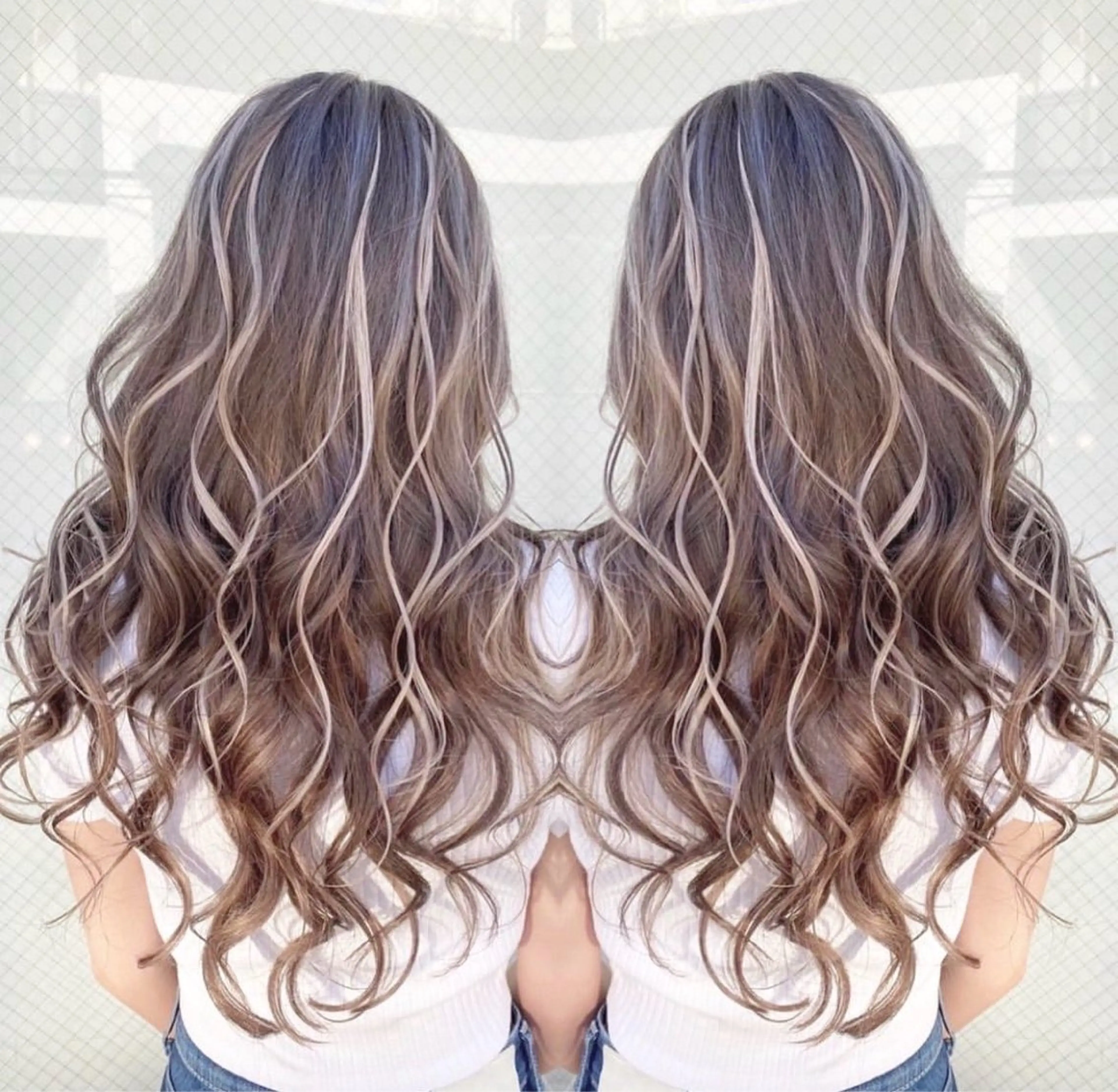 ロング カラー ハイライトカラー ハイライト grow渋谷所属・ギャル/grow渋谷 🌺Non👶🏾のヘアスタイル