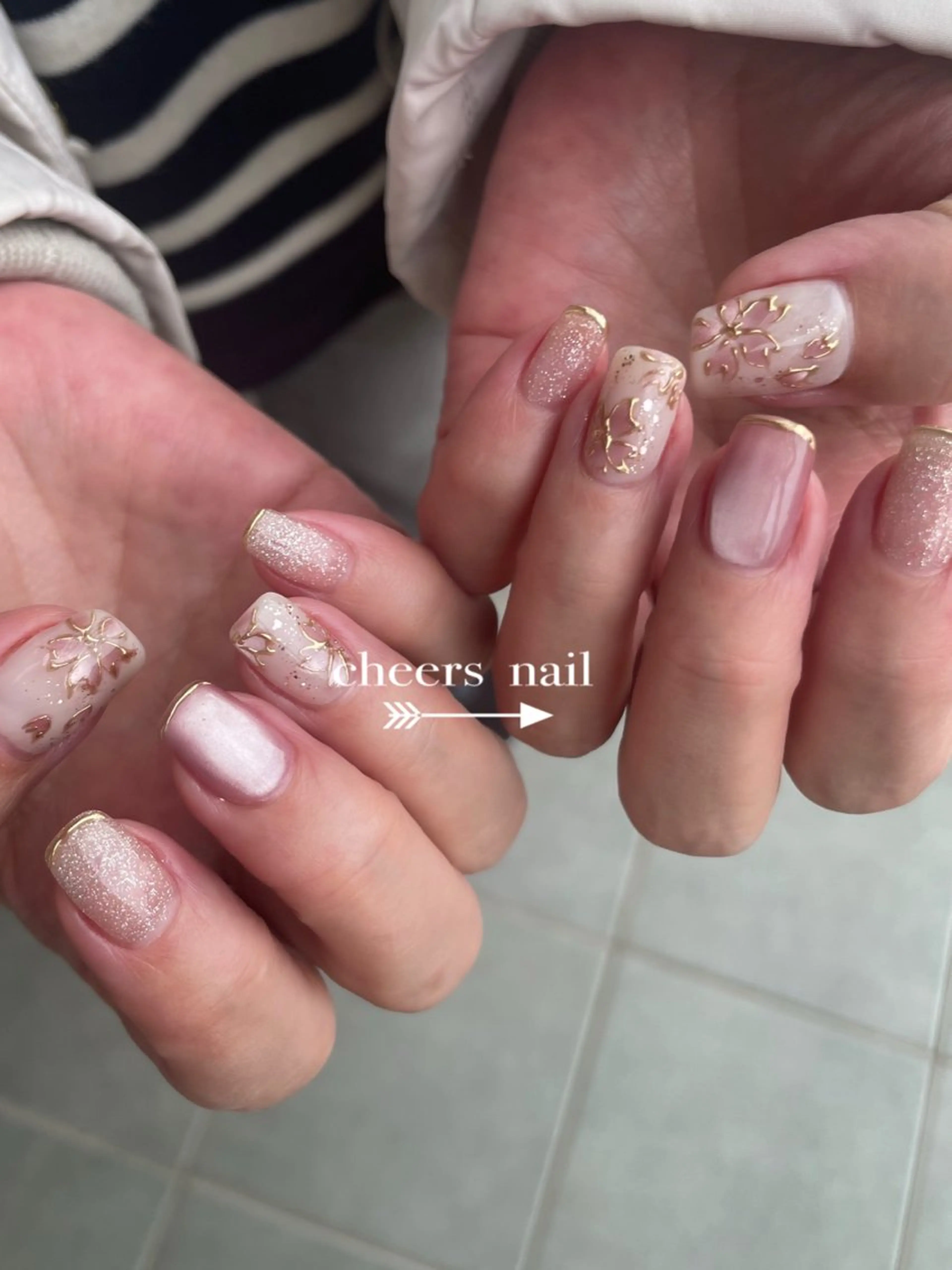 ネイル ハンドネイル cheers nailのネイルデザイン