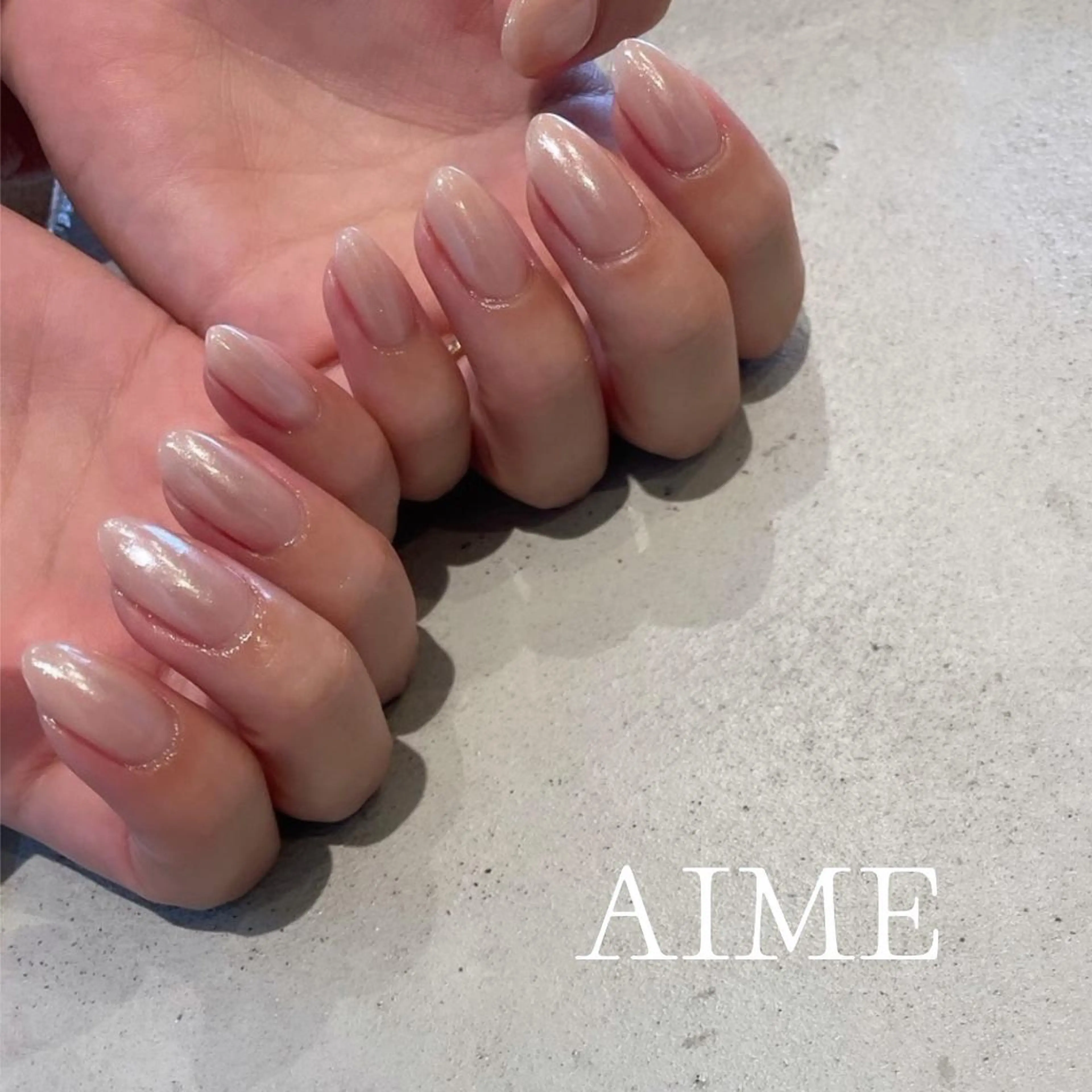 ネイル アートネイル ハンドネイル AIME （momo）のネイルデザイン