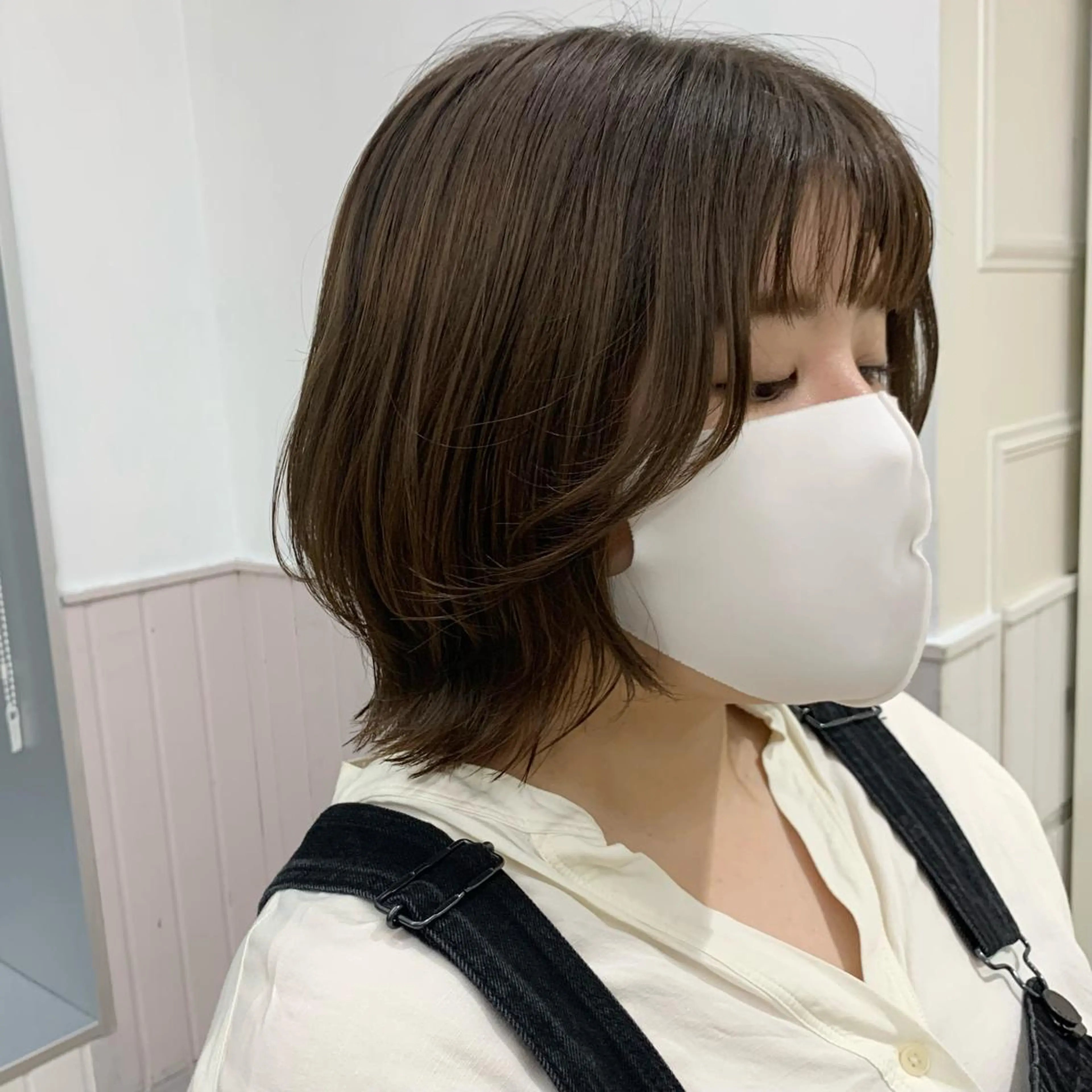 ショート カラー パーマ ヘアアレンジ メンズ キッズ ネイル マツエク・マツパ 似合わせレイヤー 🌿JUNのヘアスタイル