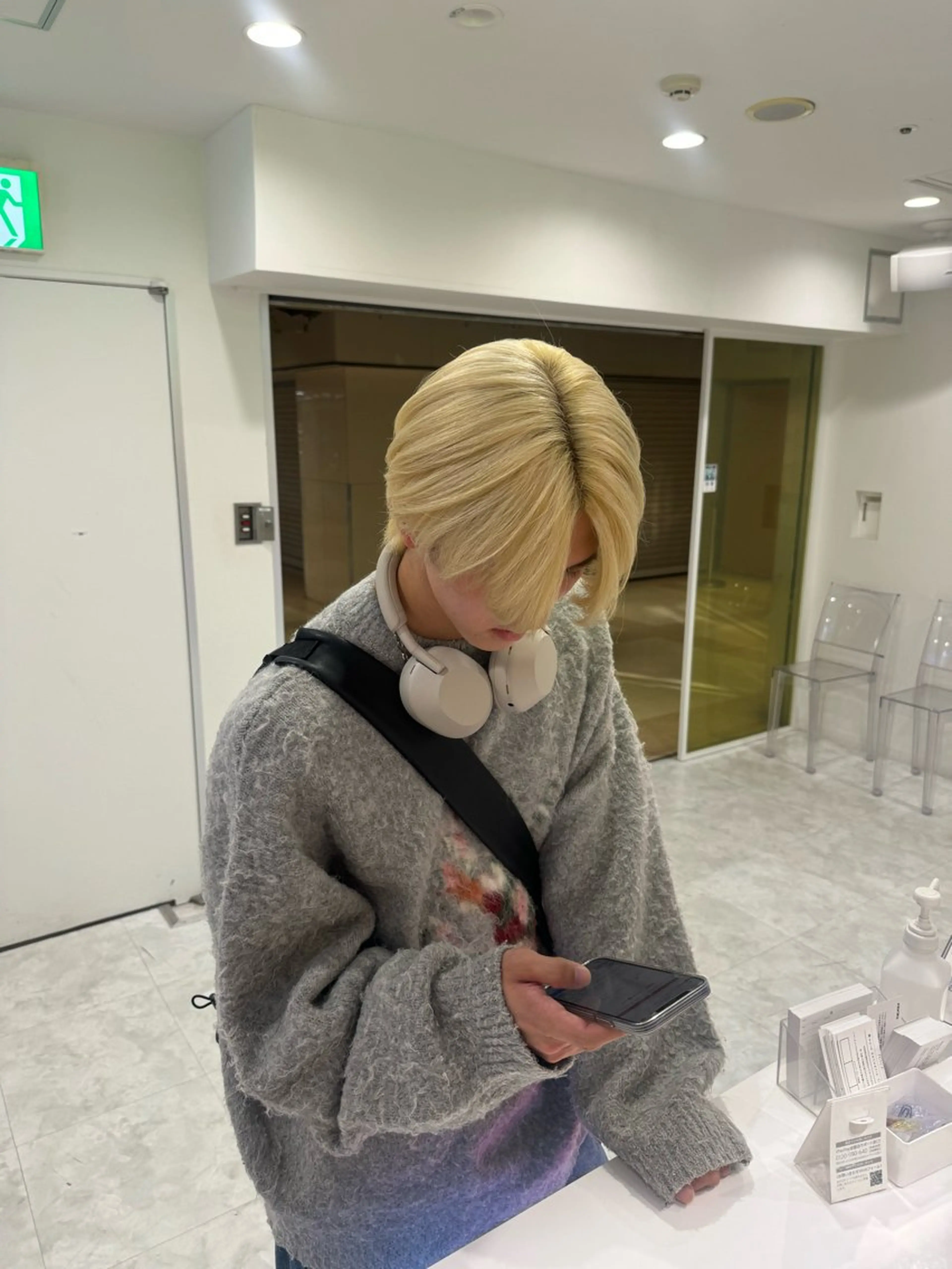 ヘアカラー ダメージレスハイ トーン💖kanonのヘアスタイル