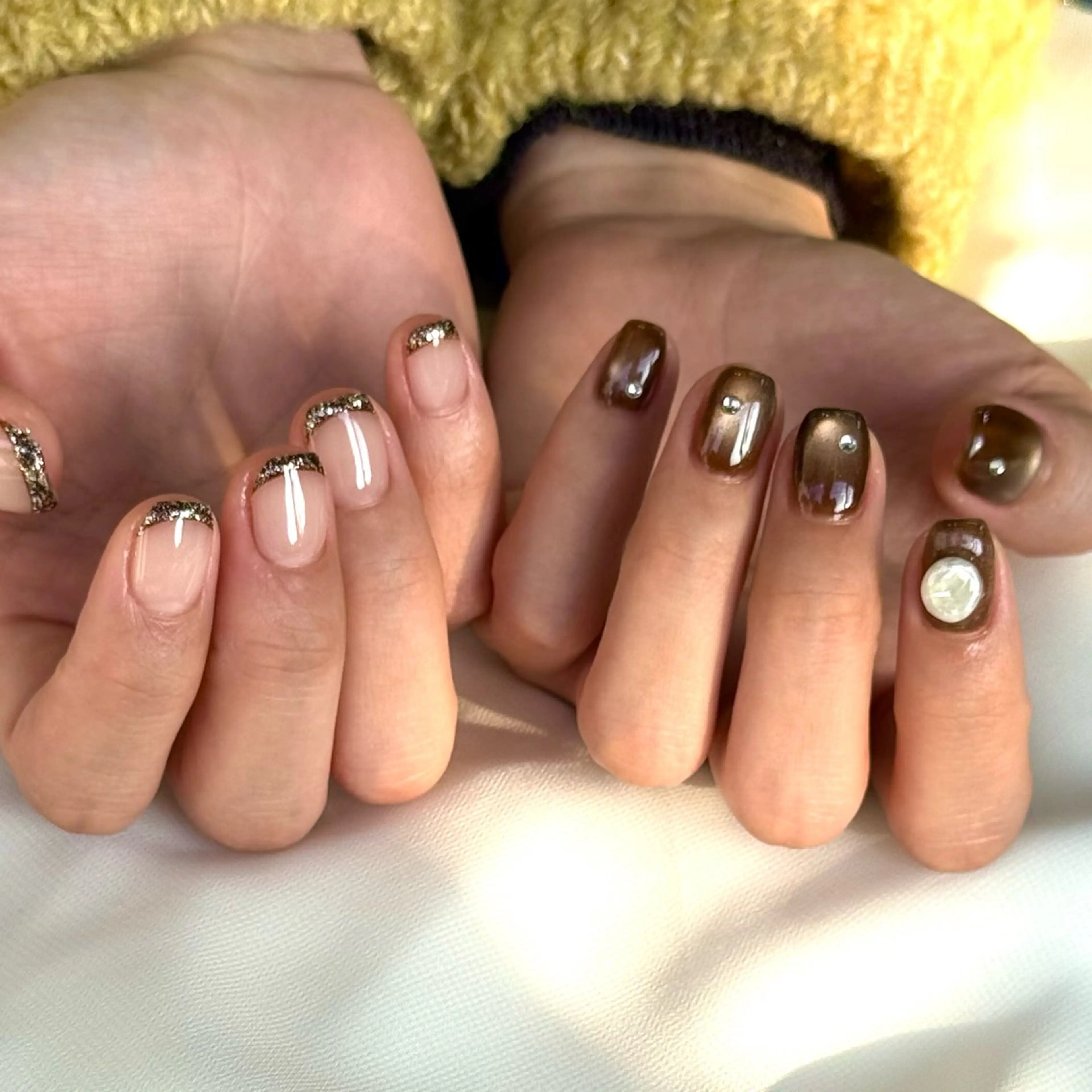 ネイル シンプルネイル ハンドネイル HARUKA ネイリスト福岡/薬院のネイルデザイン