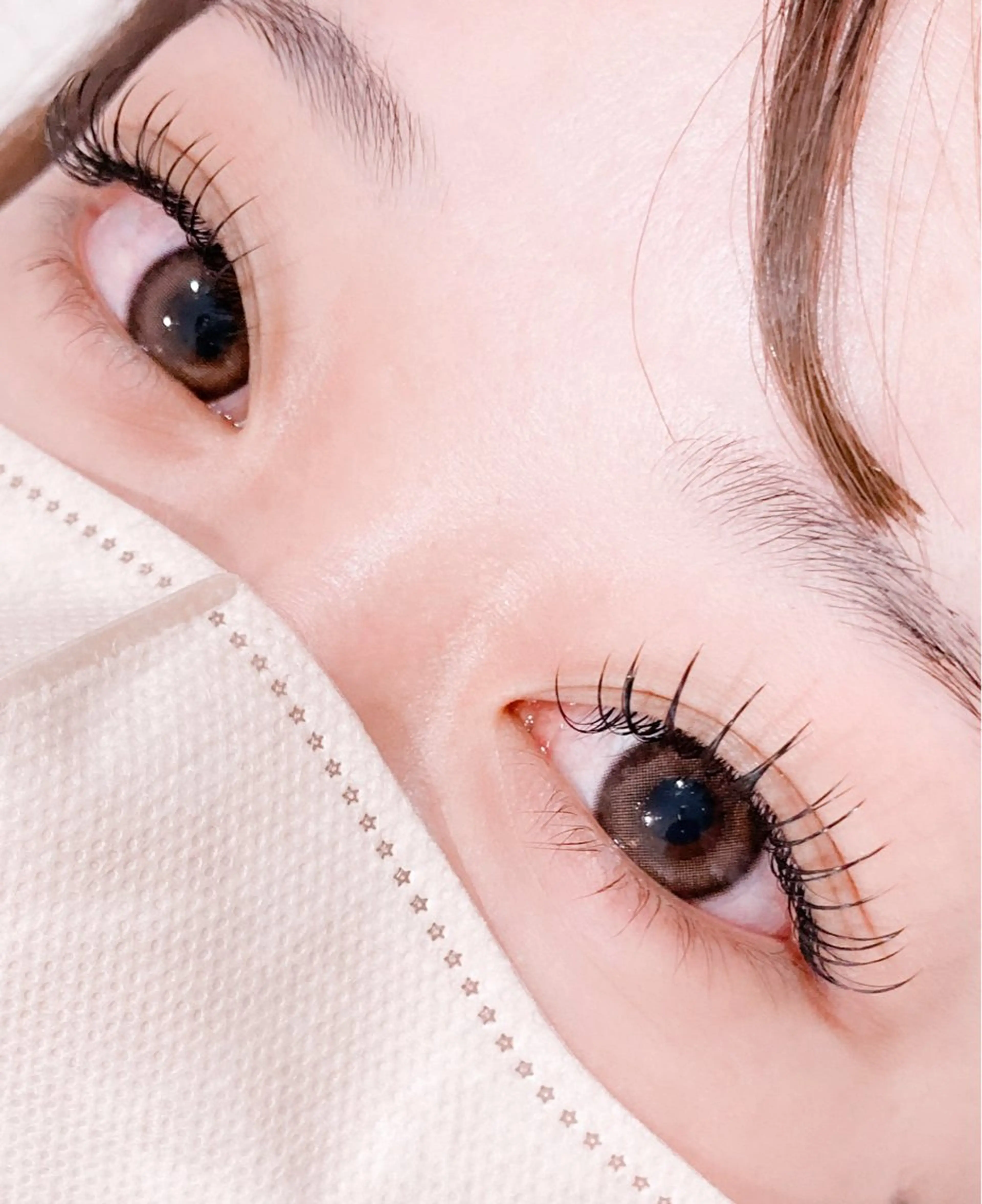 open記念価格◆話題のLEDグルー🎀フラットラッシュ 120本 (コーティング込)の写真