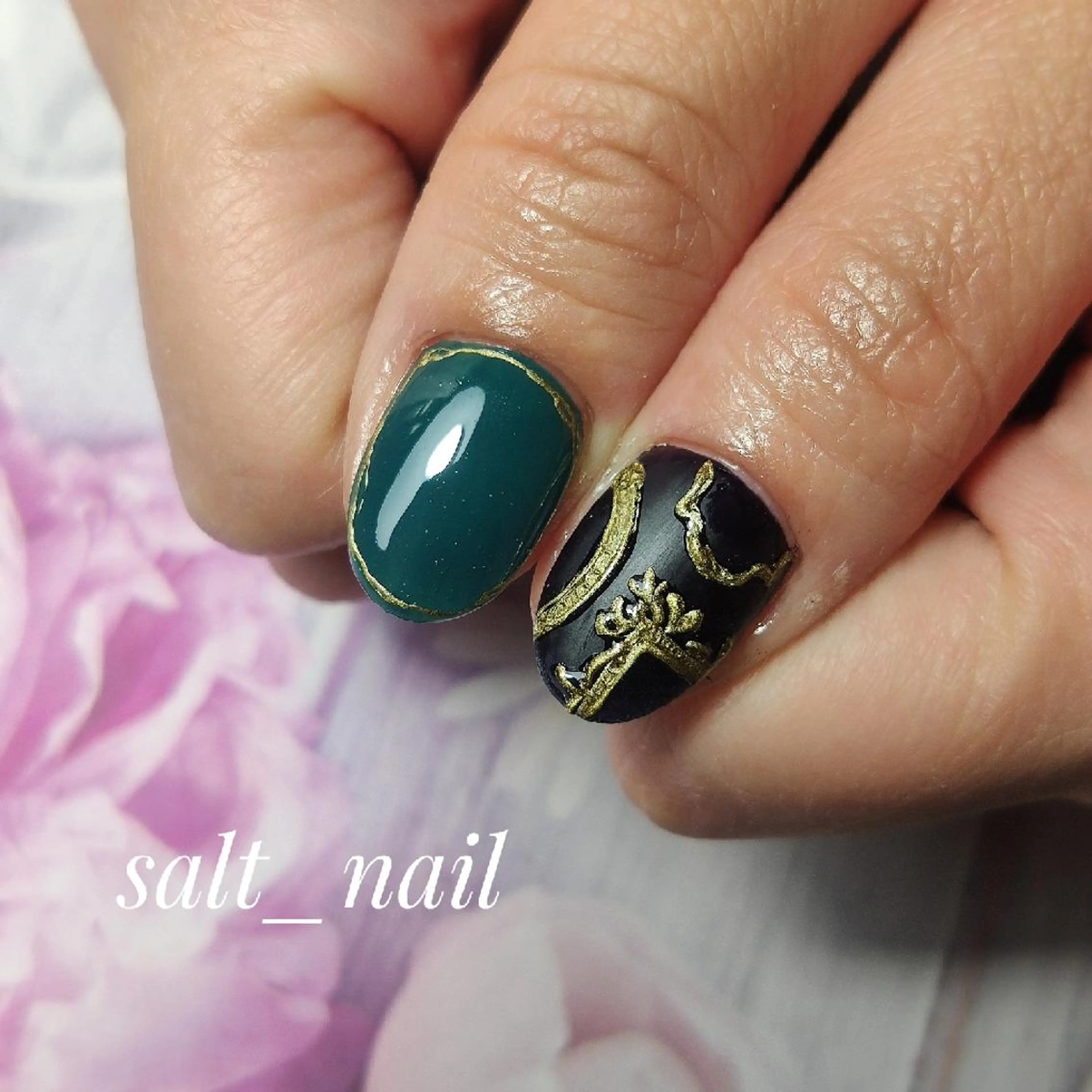ネイル ハンドネイル 個人サロン saltnailのネイルデザイン