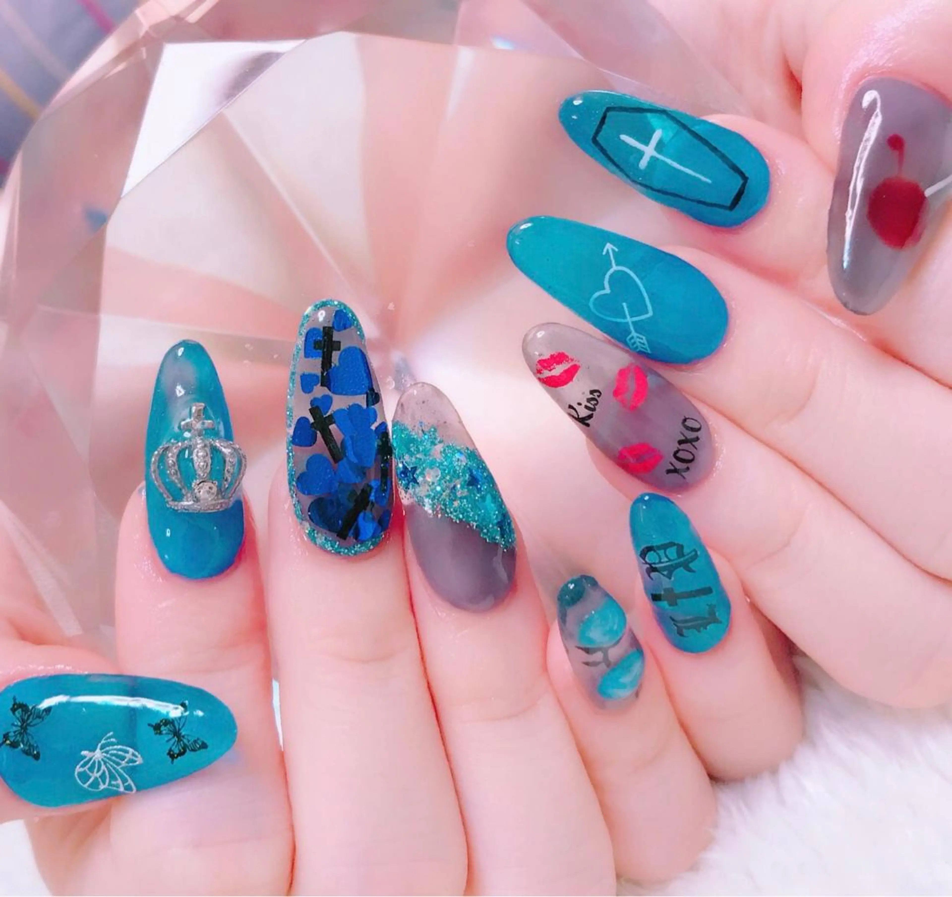 ネイル 🩵池袋heart nail🩵のネイルデザイン