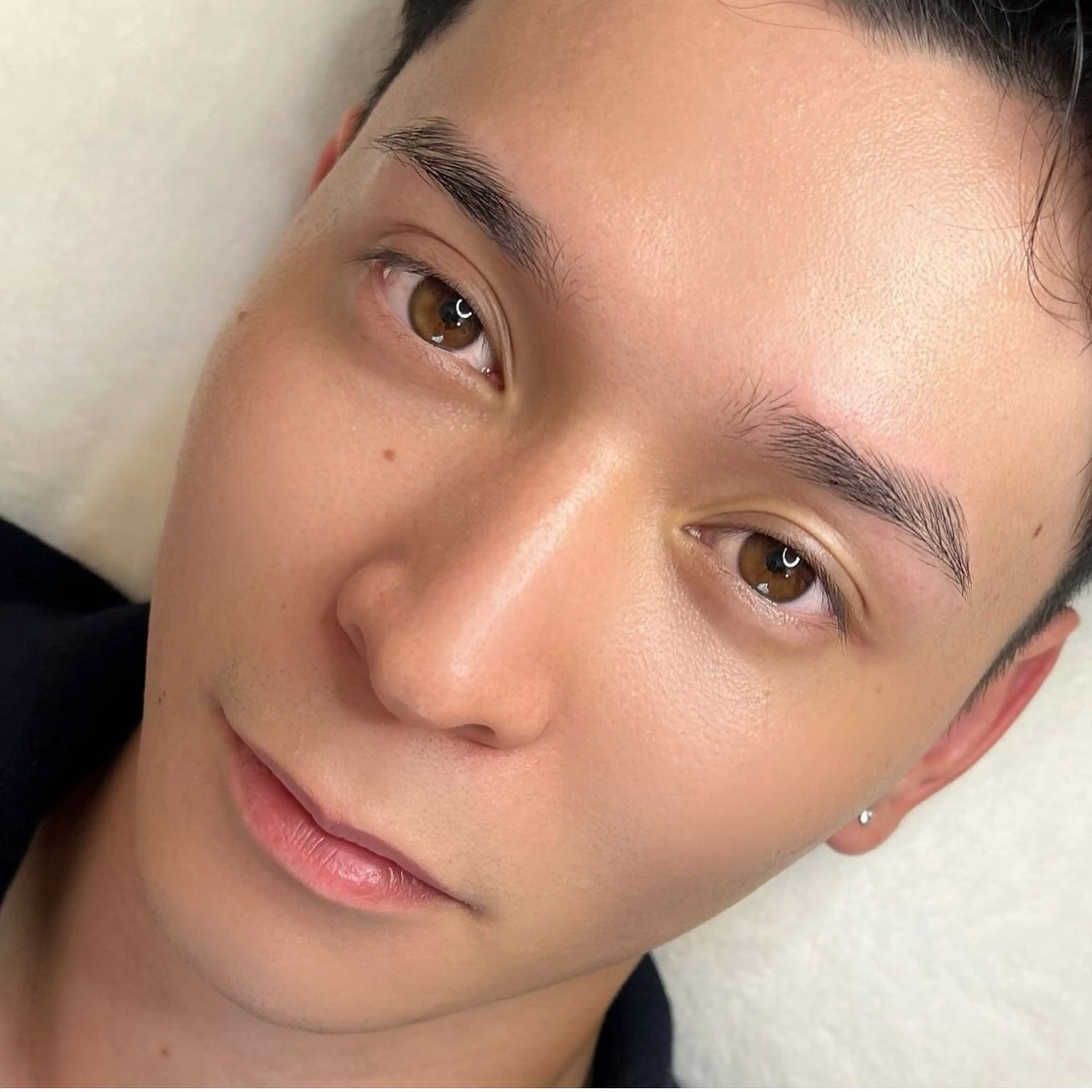 メンズ 【アイブロウワックス/眉毛スタイリング】骨格診断/メイクレクチャー付き◎（必要な方のみ）の写真