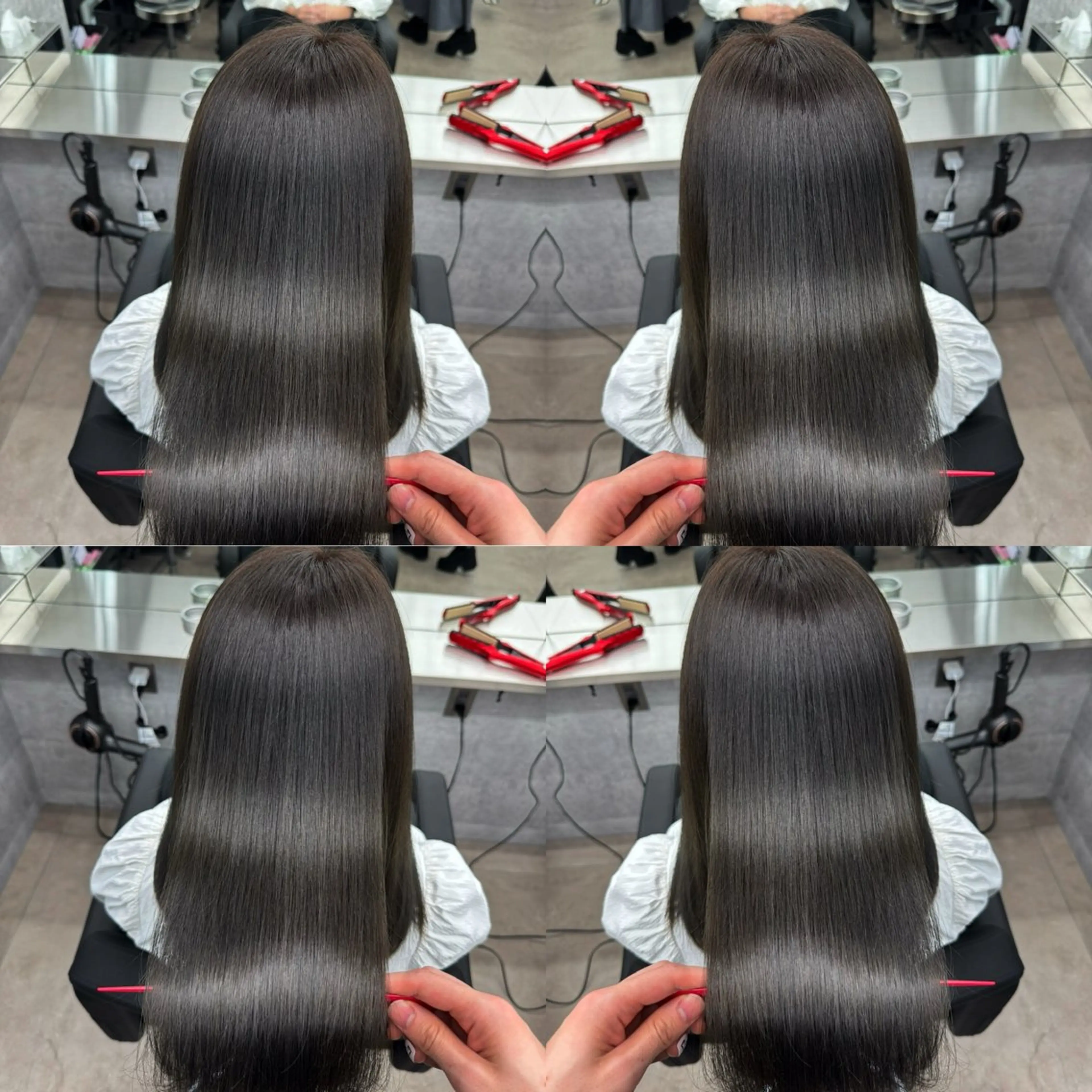 セミロング カラー 髪質改善 似合わせカット 縮毛矯正 トリートメント 🌈代表 🌈macotoのヘアスタイル