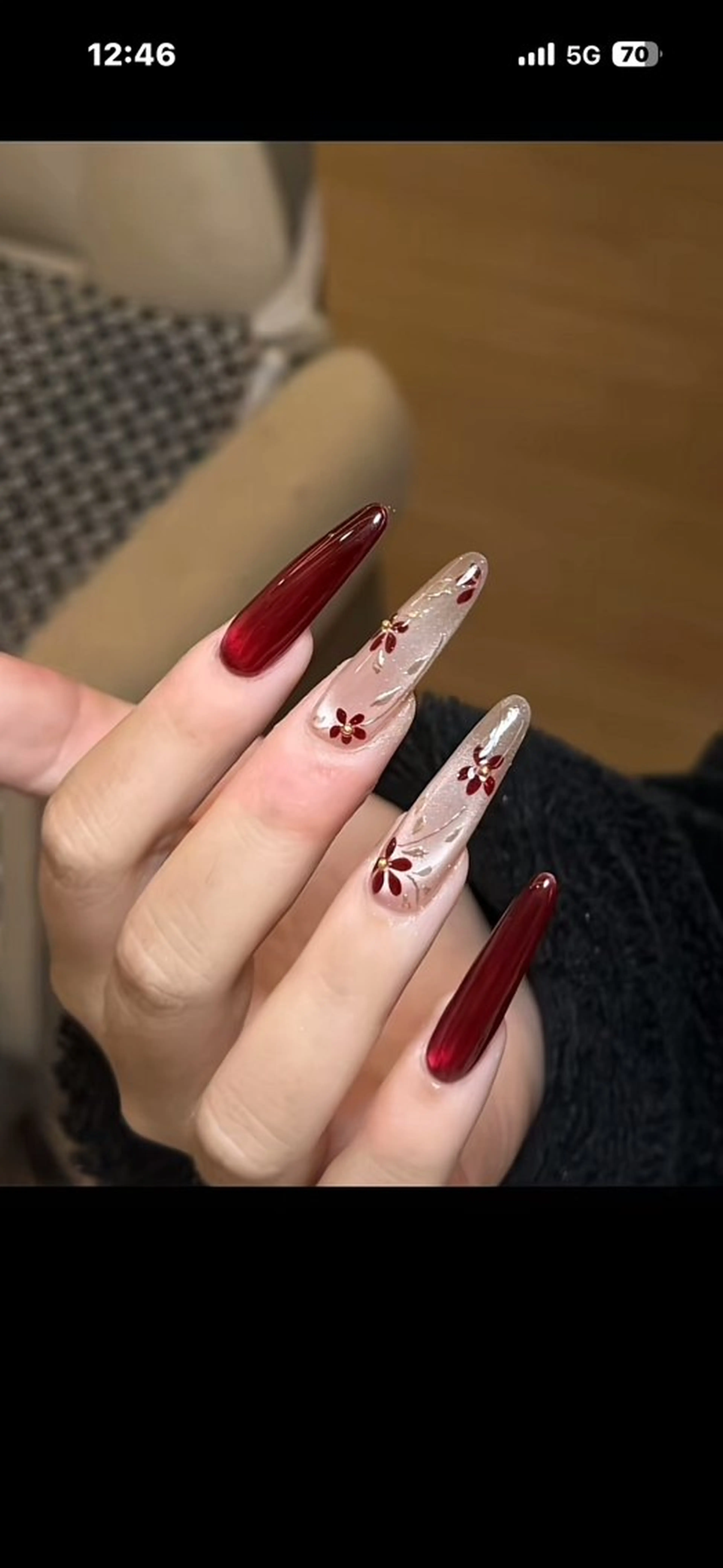 ネイル 長さ出し 持ち込み ネイルチップ ベラッコ所属・ネイルサロン ベラッコのネイルデザイン