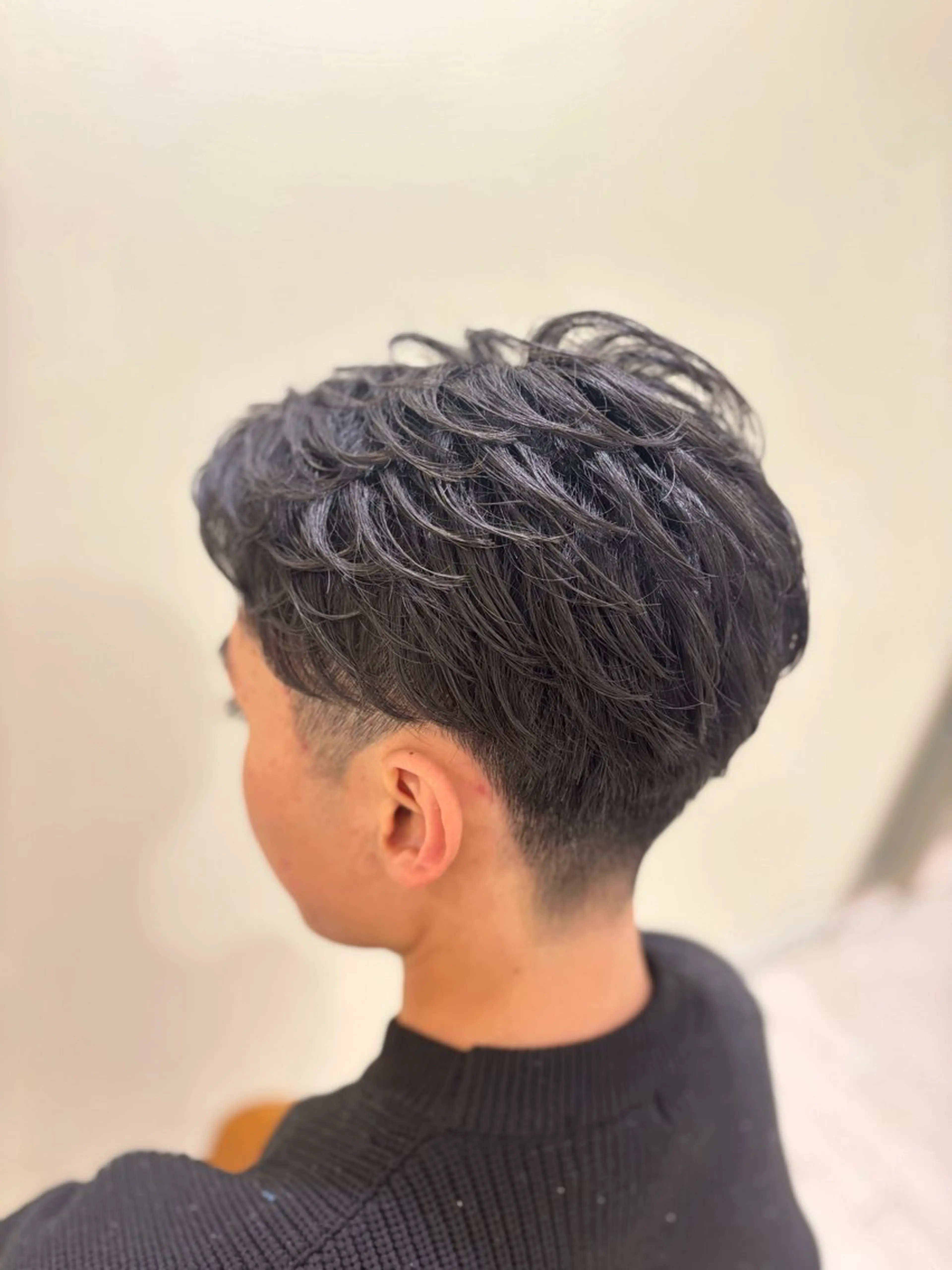 ショート パーマ 阿部 結奈のヘアスタイル