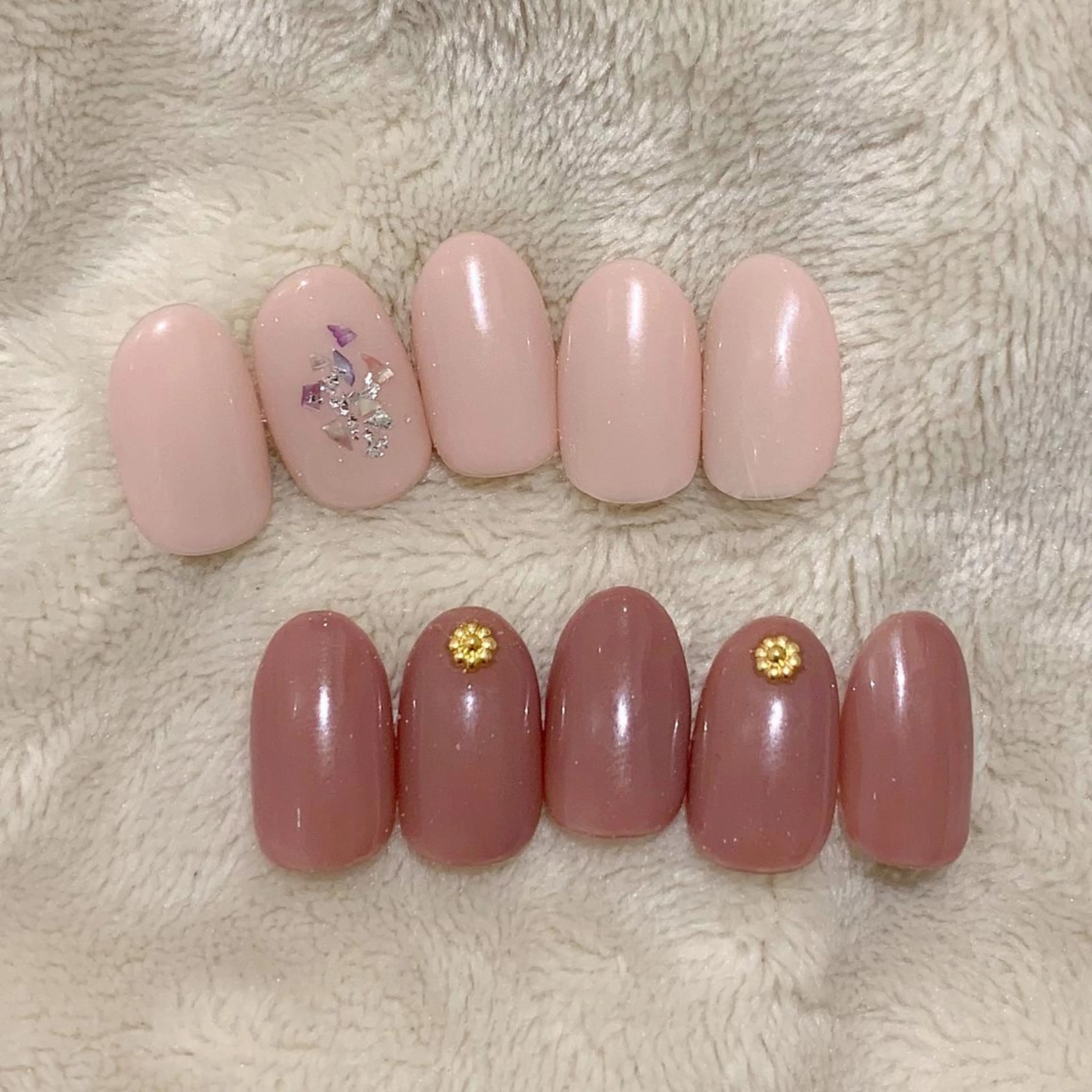 ネイル シンプルネイル Kanon 🤍のネイルデザイン