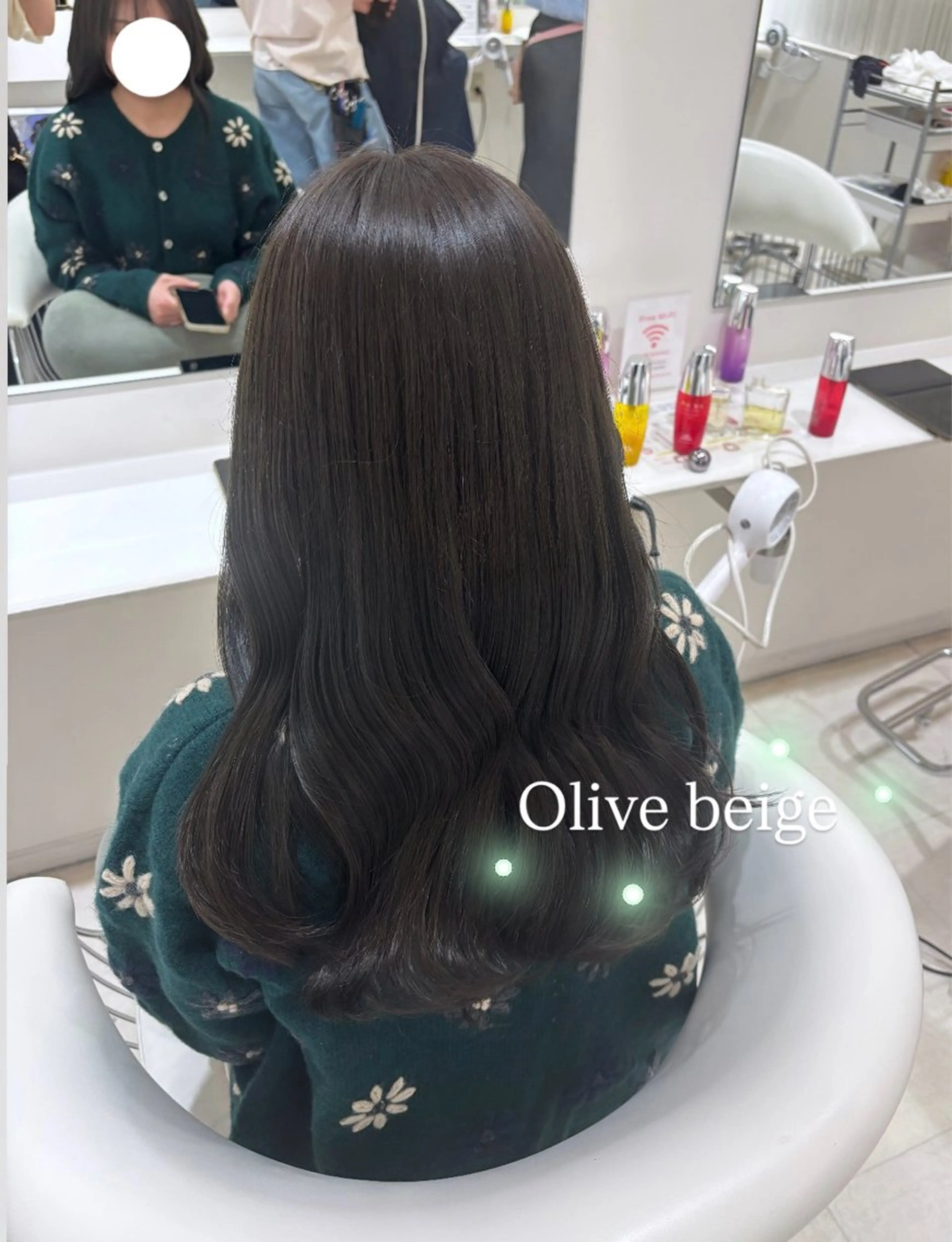 ロング カラー 今井 愛歩のマツエク・マツパデザイン