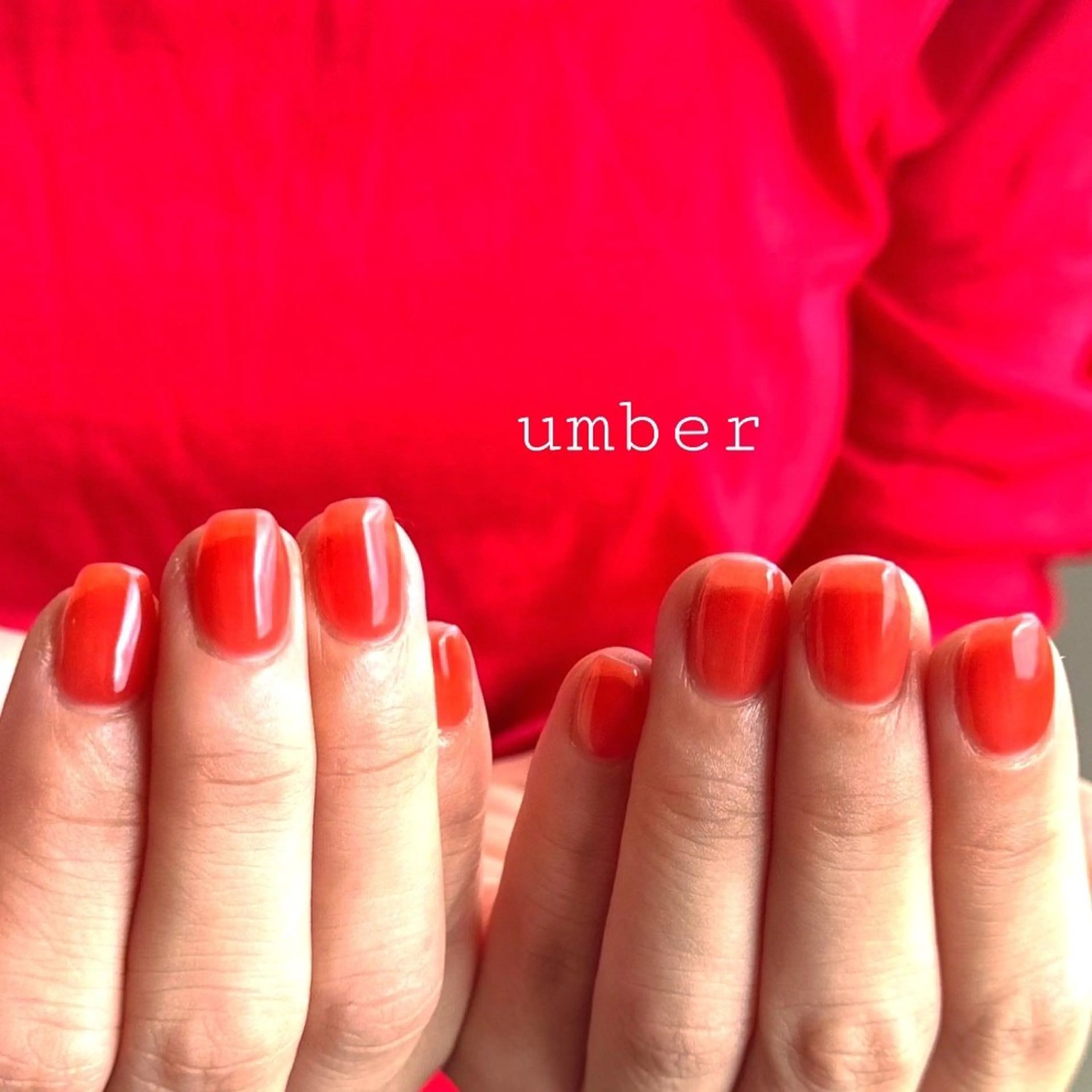 ネイル ハンドネイル umber 三茶1分のネイルデザイン