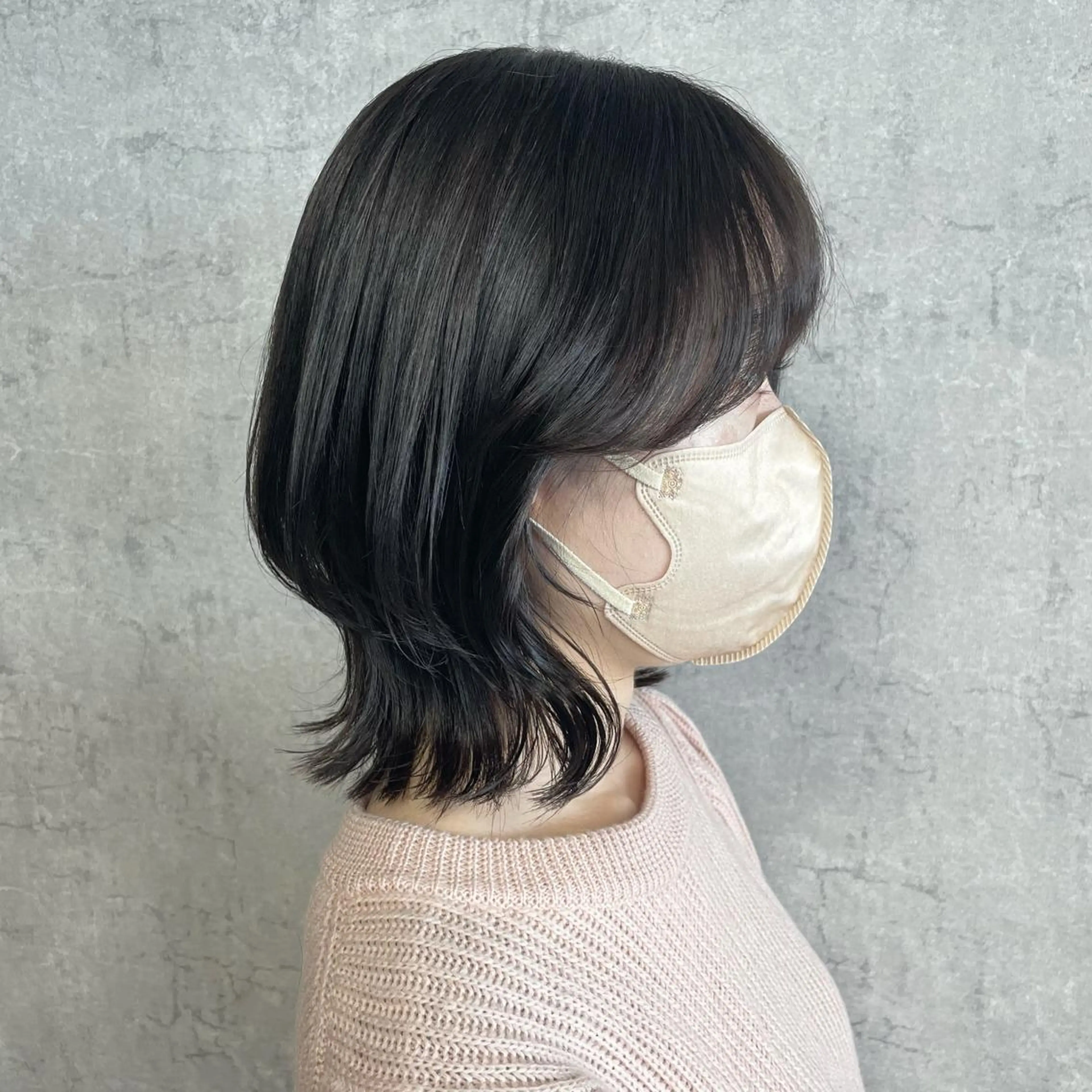 ミディアム カット ヘアカラー トリートメント トレンド韓国ヘア 🇰🇷のんのヘアスタイル