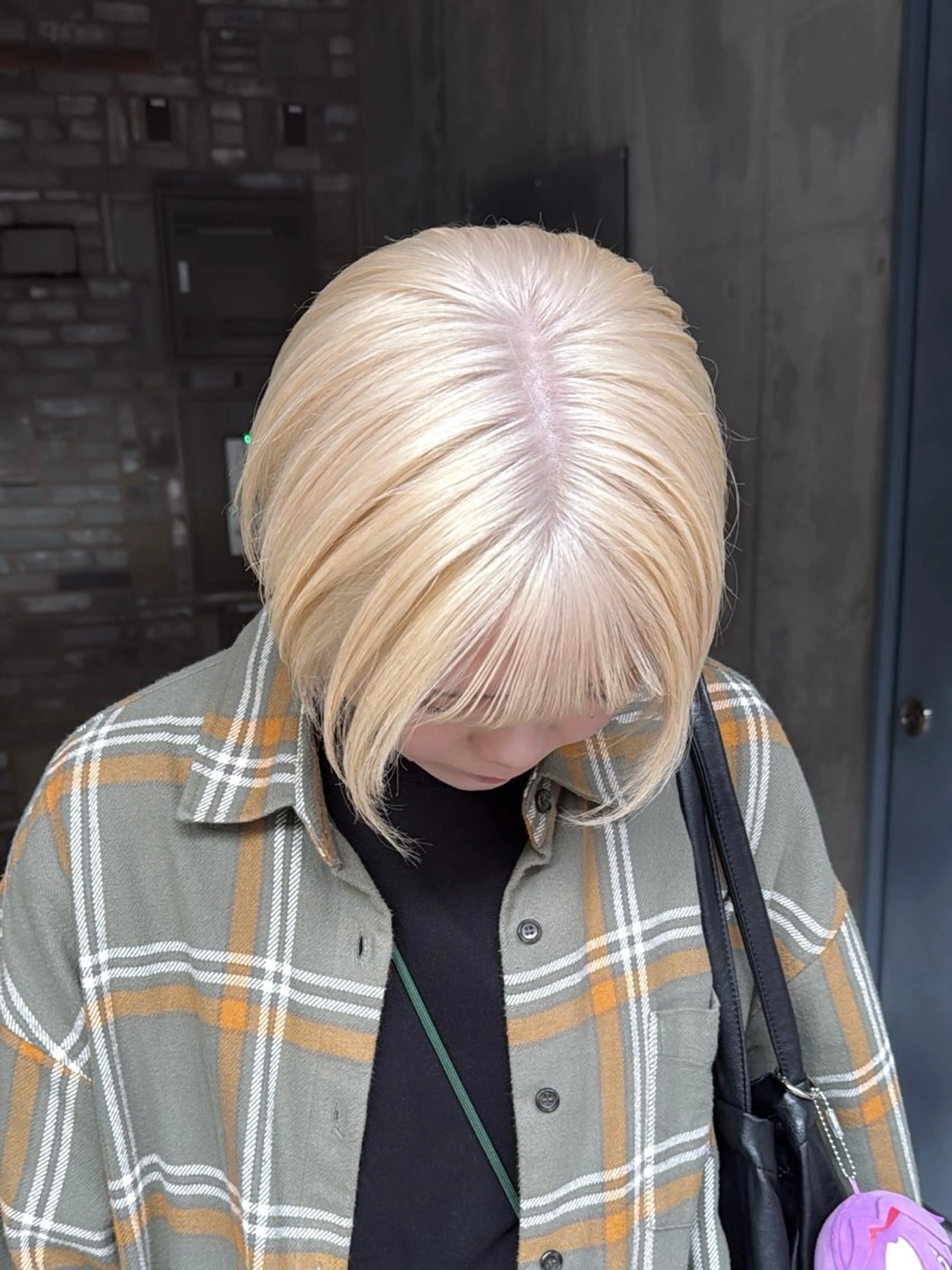 ショート カラー ヘアカラー 色落ち綺麗透明感カラ /ボブ/ナカツヒカルのヘアスタイル