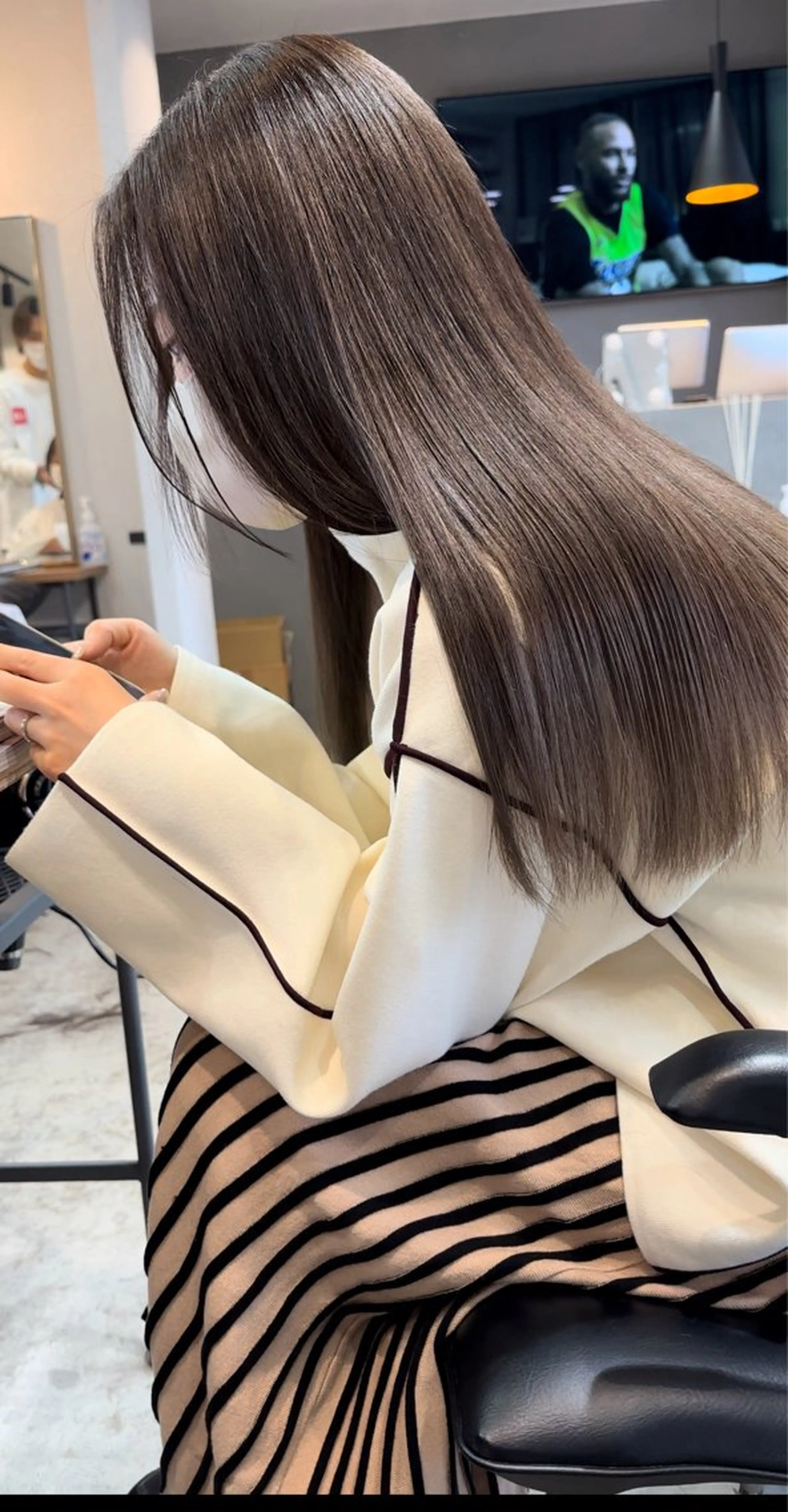 ロング カラー カット ヘアカラー トリートメント HELIM所属・🍀石川尚之🍀 HELIMのヘアスタイル