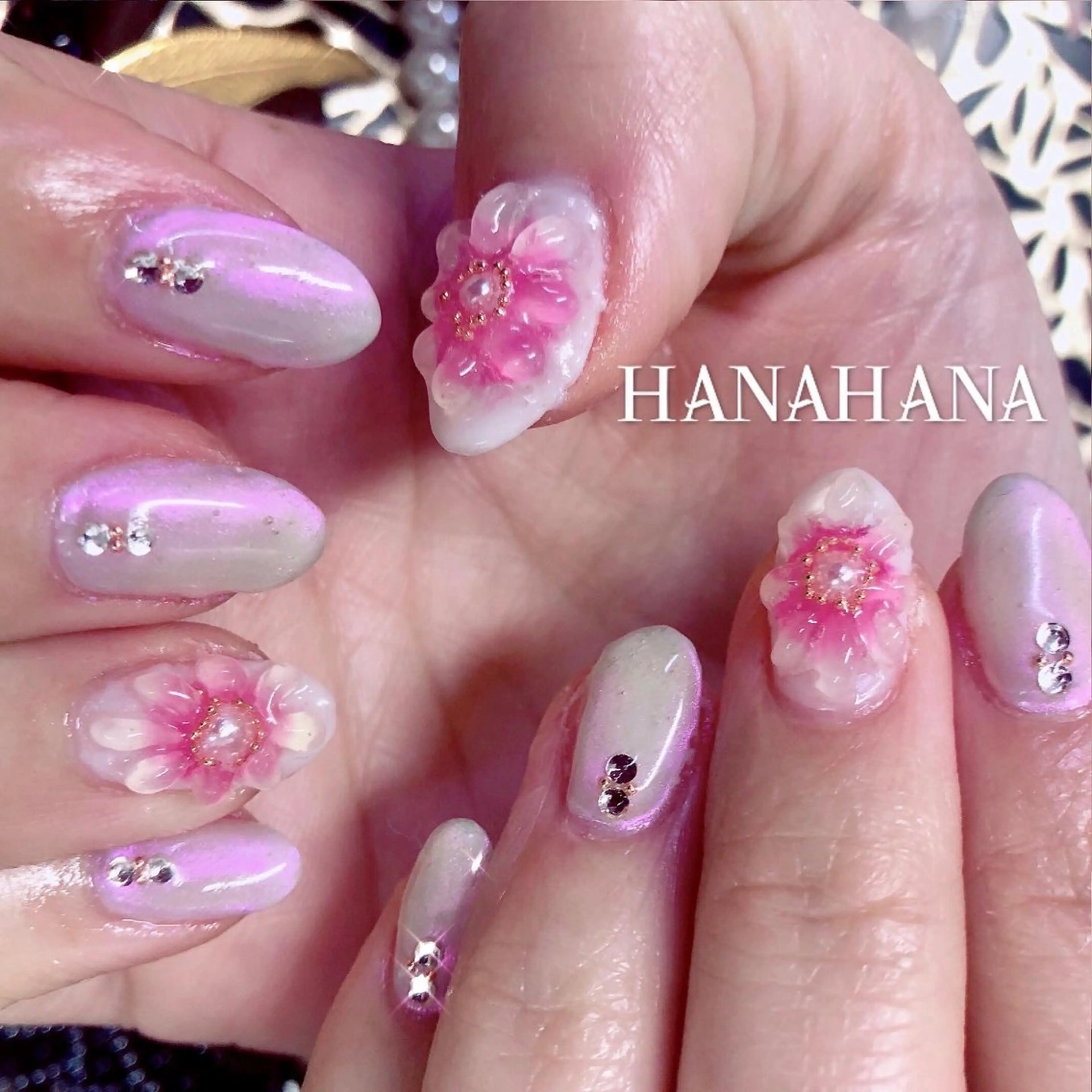 ネイル ジェルネイル HANAHANAのネイルデザイン