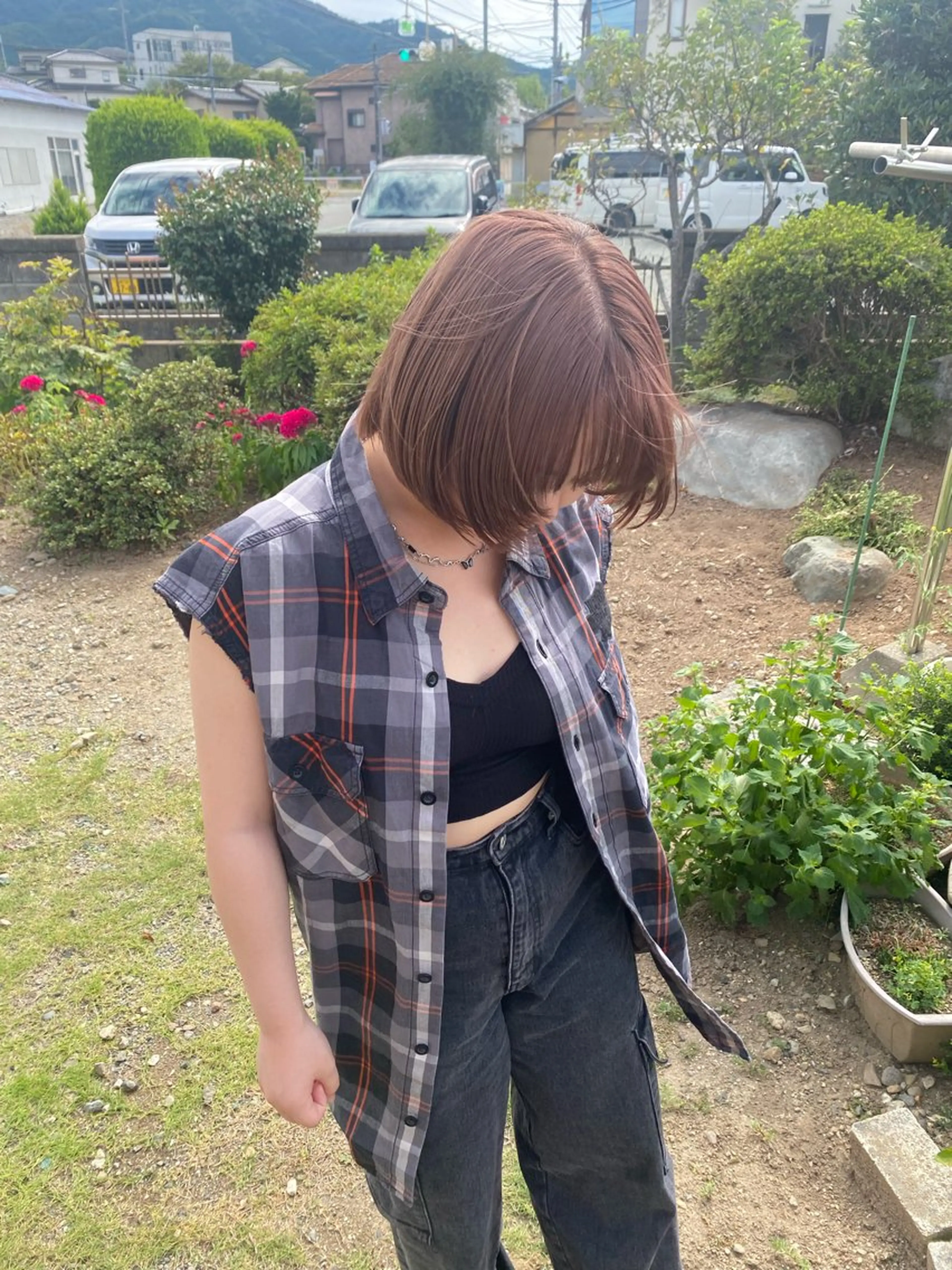 ショート カラー 土屋 愛海のヘアスタイル