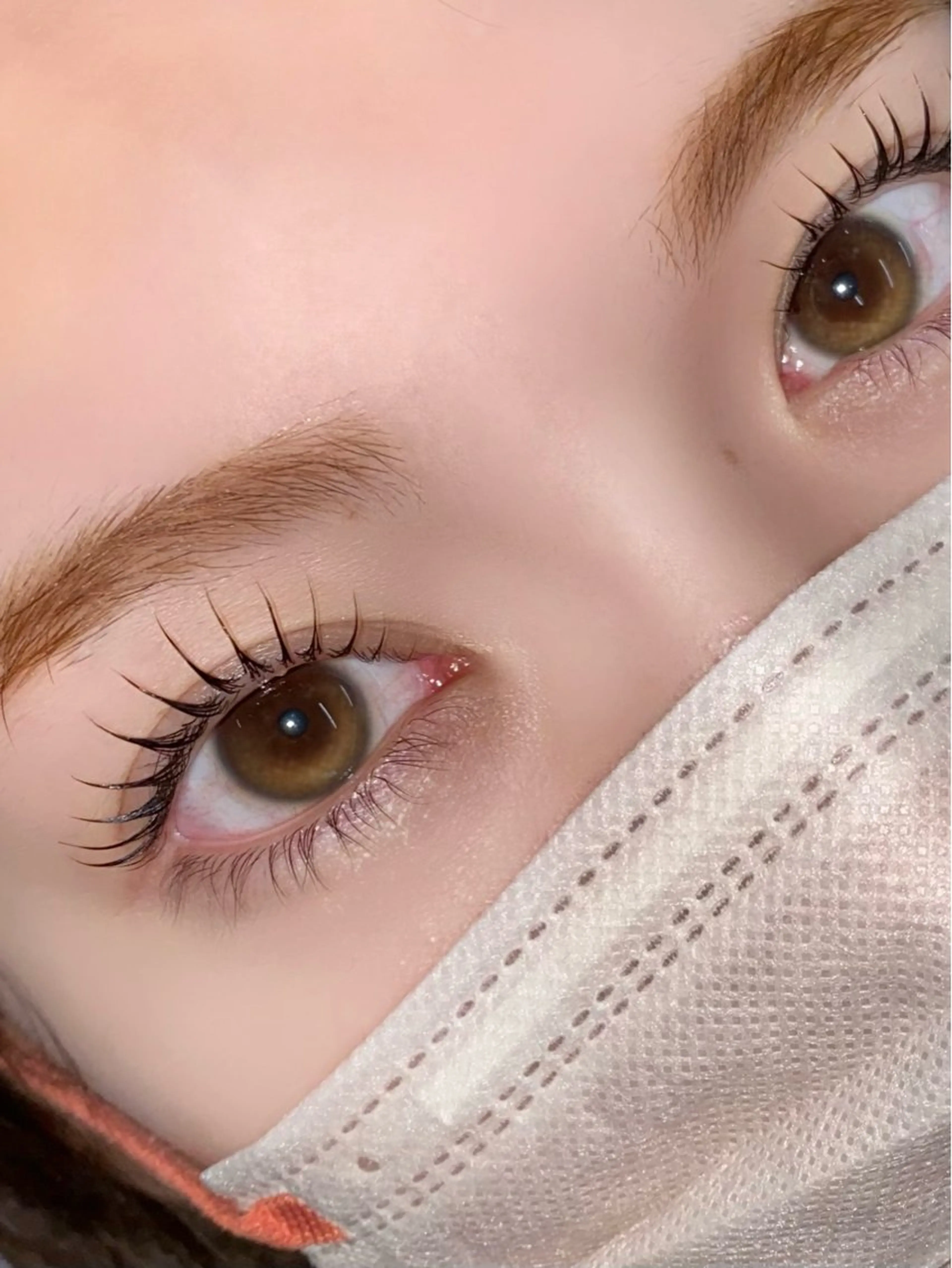 【ミニモ限定‼️】🦋まつ毛パーマ（上のみ)🦋¥3800❣️※施術時間45​〜​50分の写真