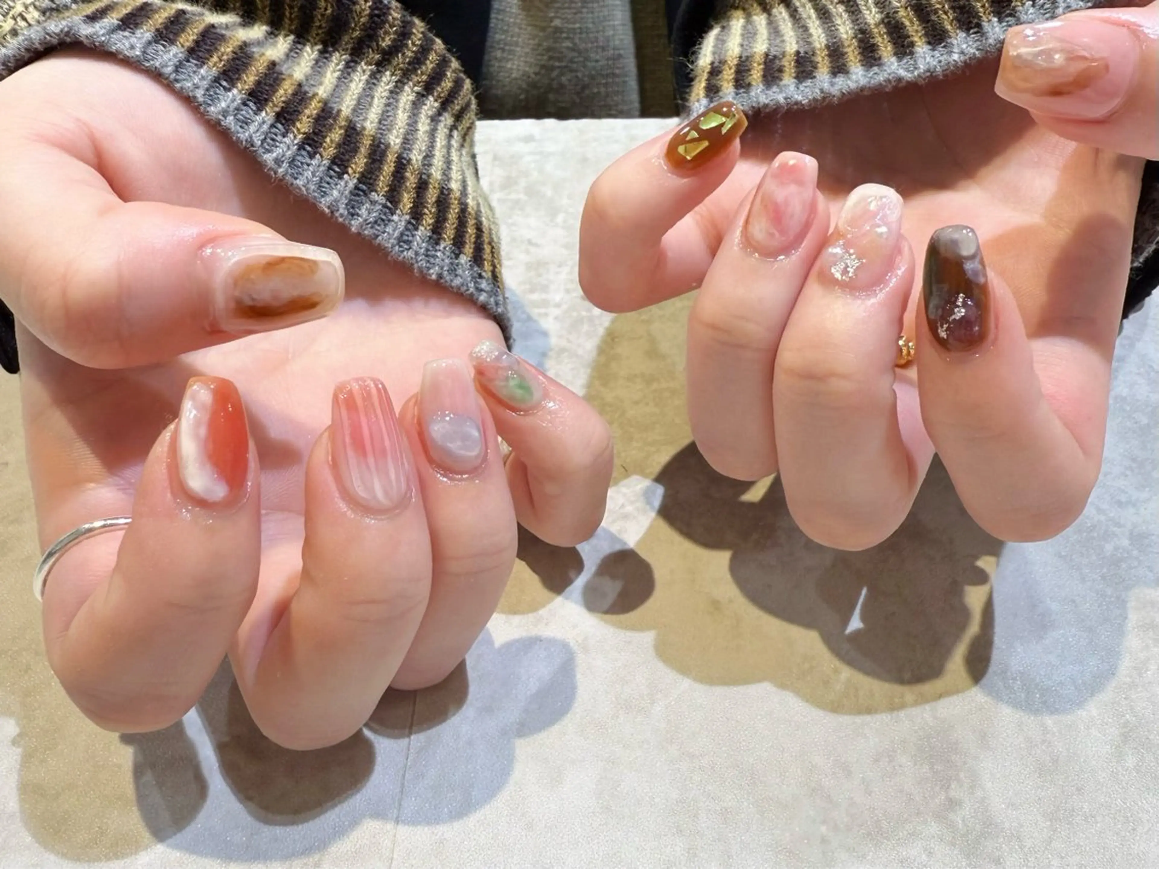 ネイル 舞田 苑香のネイルデザイン