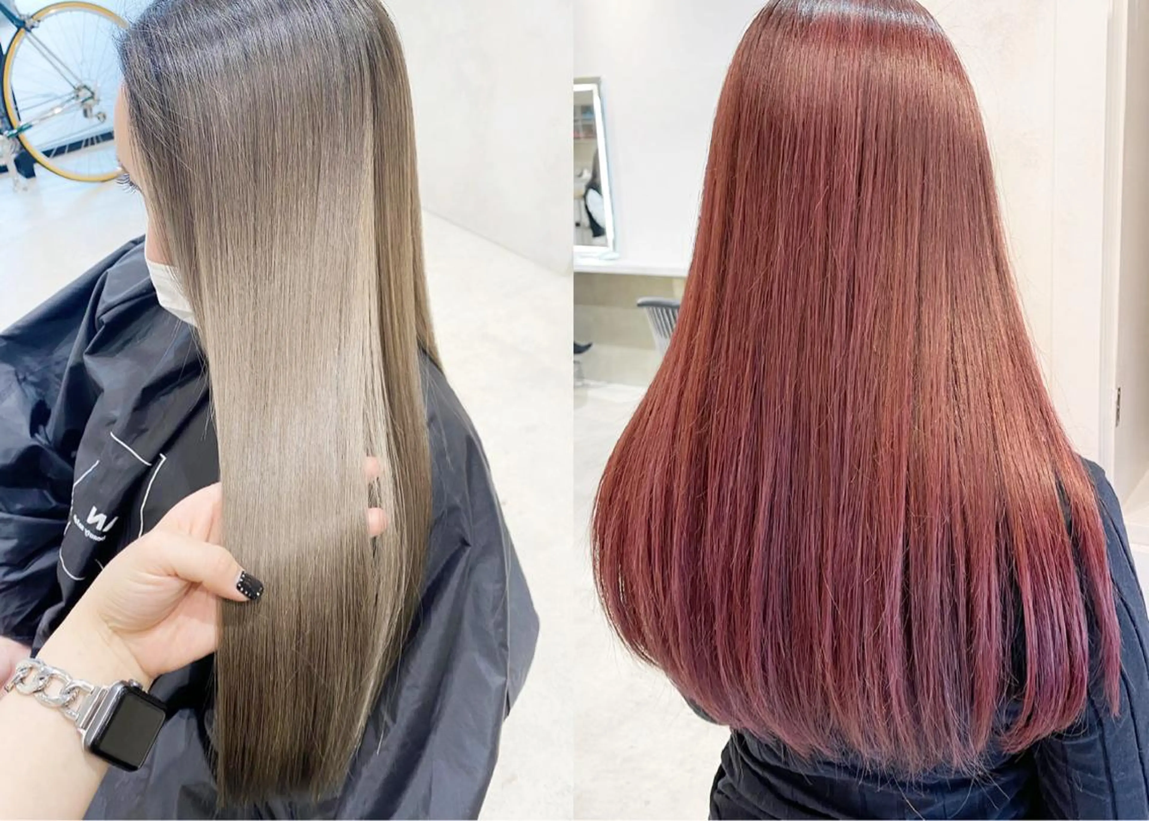 ミディアム カラー パーマ ヘアアレンジ メンズ ネイル マツエク・マツパ 【海外風カラー】 ⭐︎DEAN名駅店☆のヘアスタイル