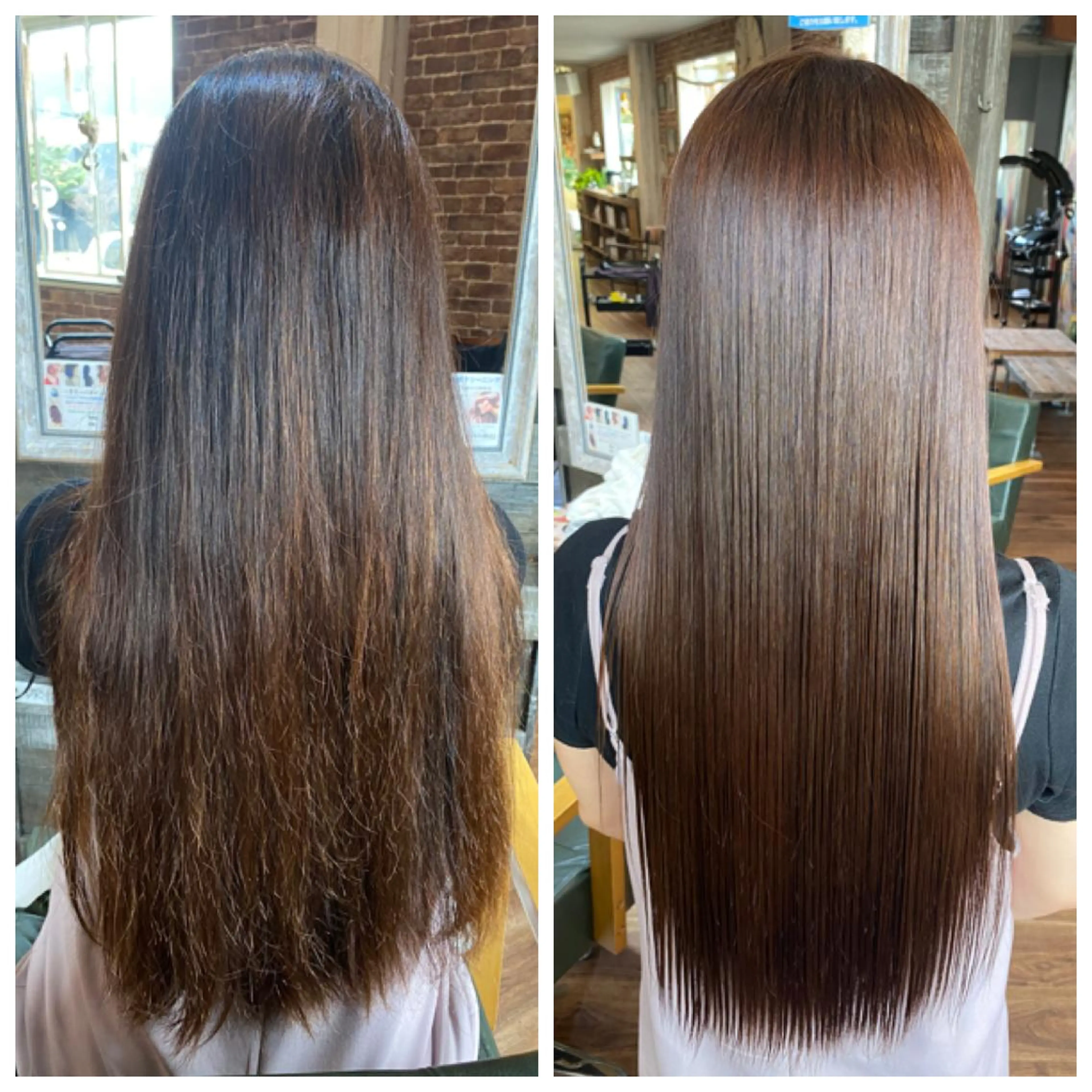 ロング カラー トリートメント ハイライト/インナー /ブリーチ/レイヤーのヘアスタイル