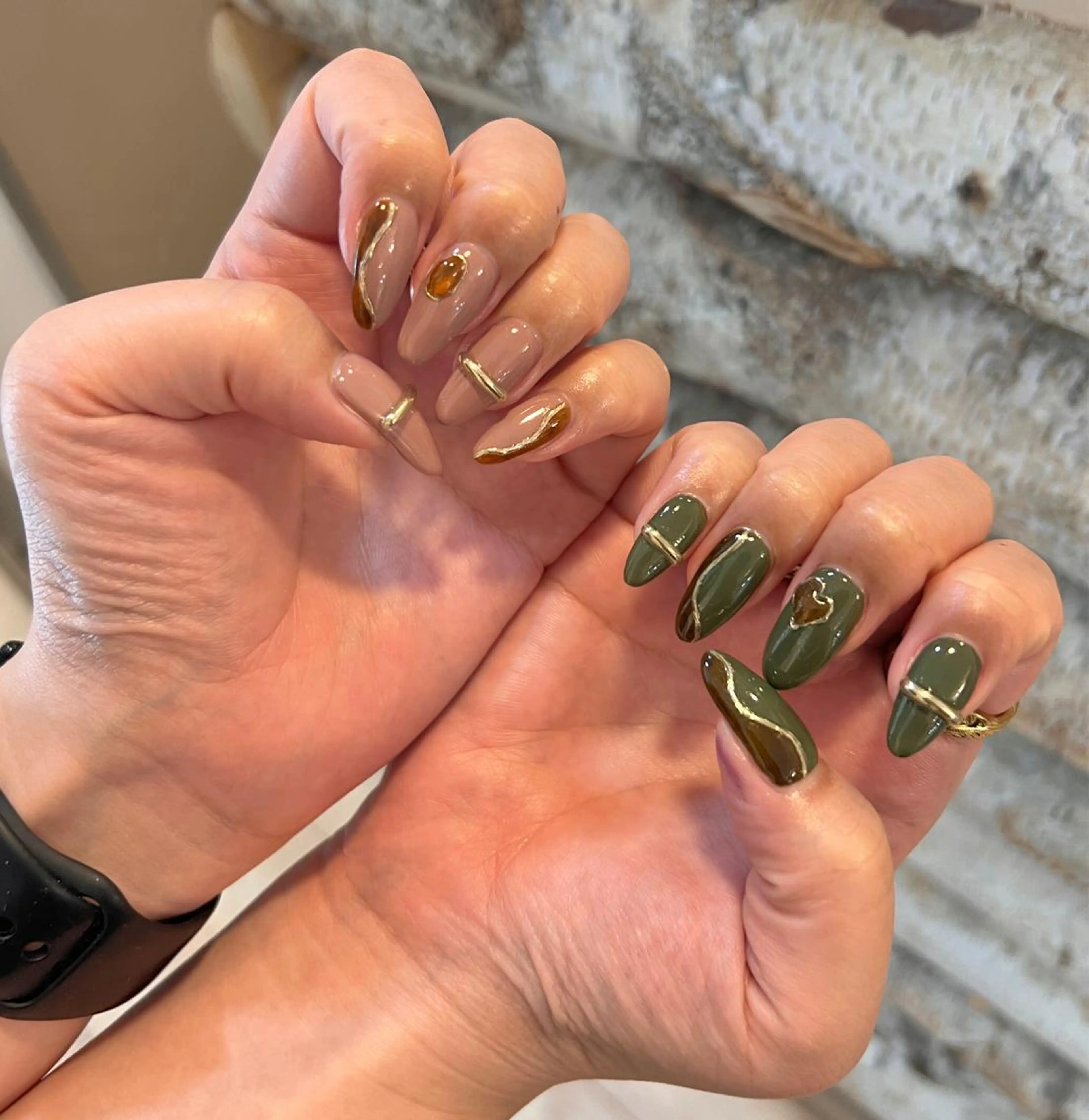 ネイル いちじゅう あおいのネイルデザイン