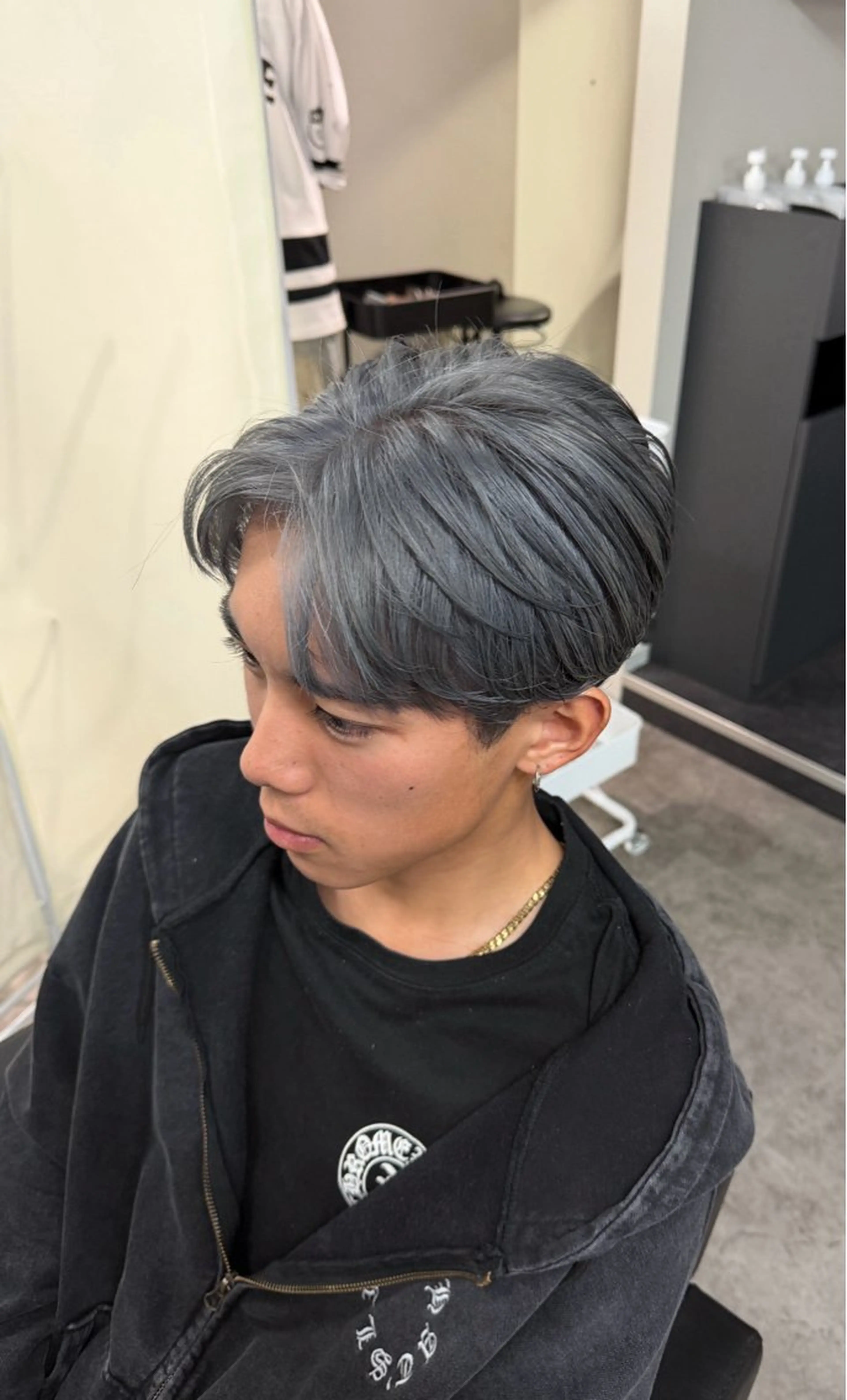 カラー メンズ カット ヘアカラー トリートメント シャドウパーマ/立川 メンズ/コタロウのヘアスタイル