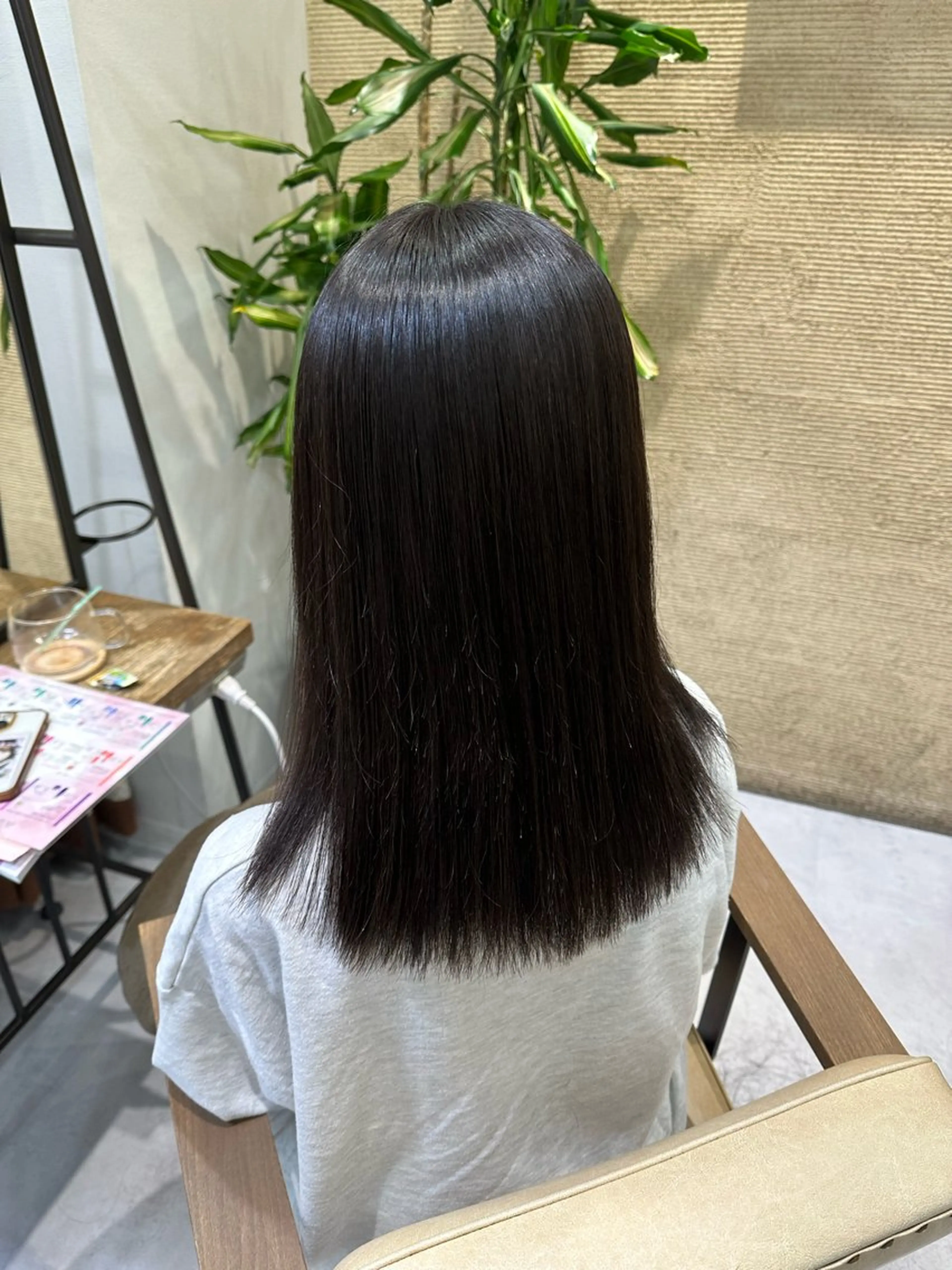 ミディアム 髪質改善AUSTIN登戸所属・野村 一花 / 暖色 カラー / Wカラーのヘアスタイル