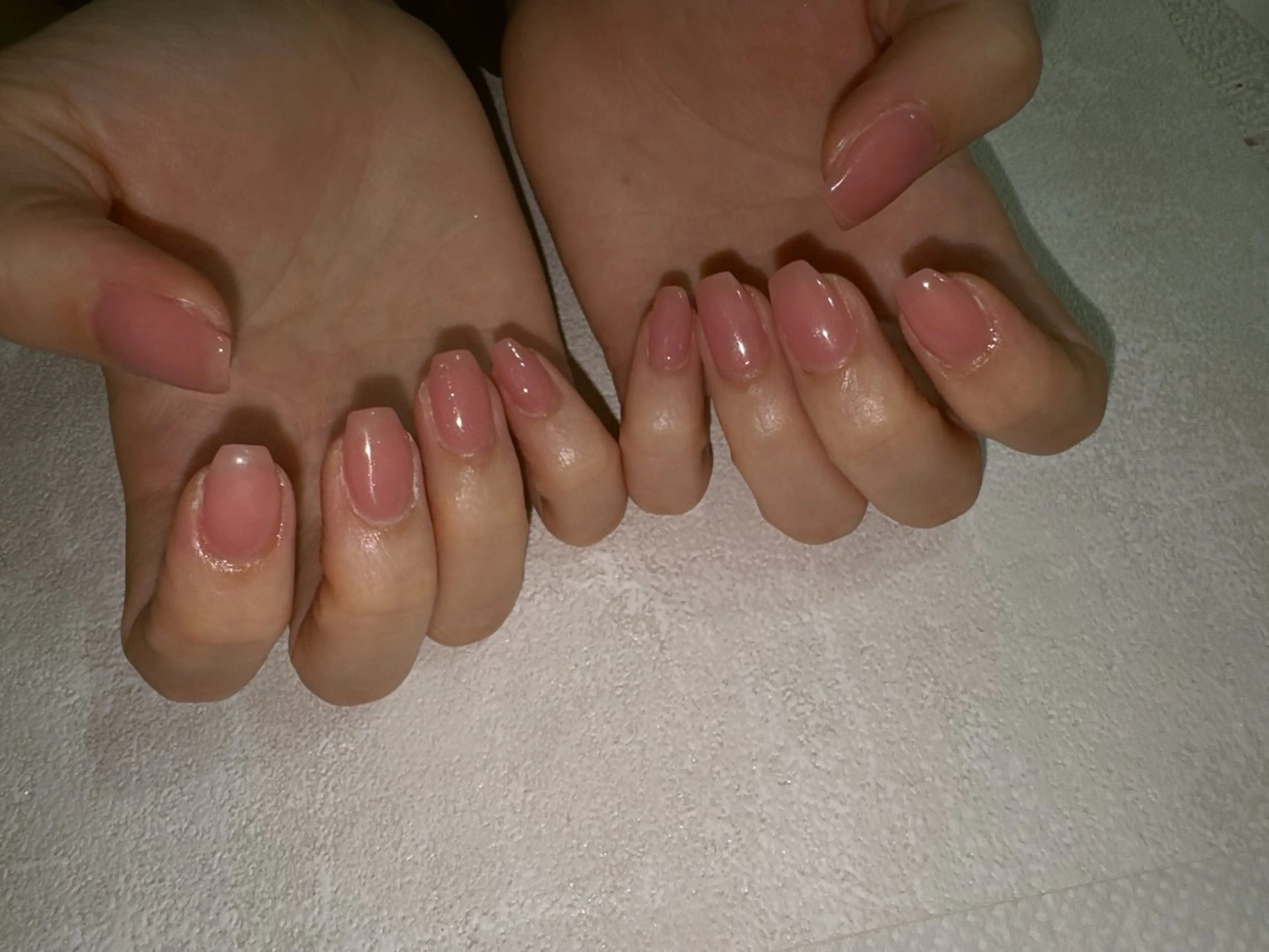 ネイル オーロラネイル フットネイル フレンチネイル ジェルネイル マグネットネイル フットネイル kikinail 溝の口のネイルデザイン