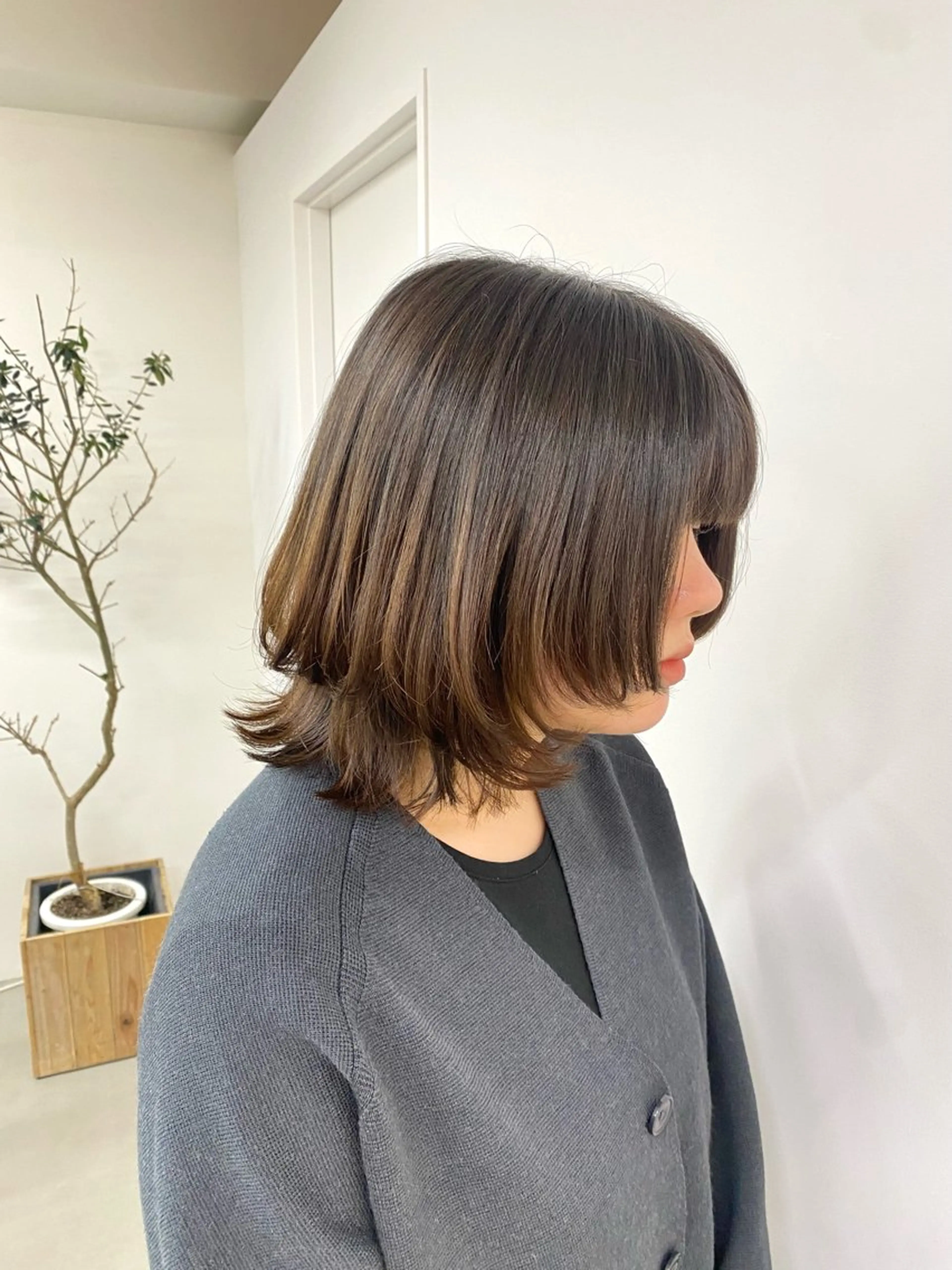 ミディアム Aujuaソムリエ 🎨‎♡HARUのヘアスタイル