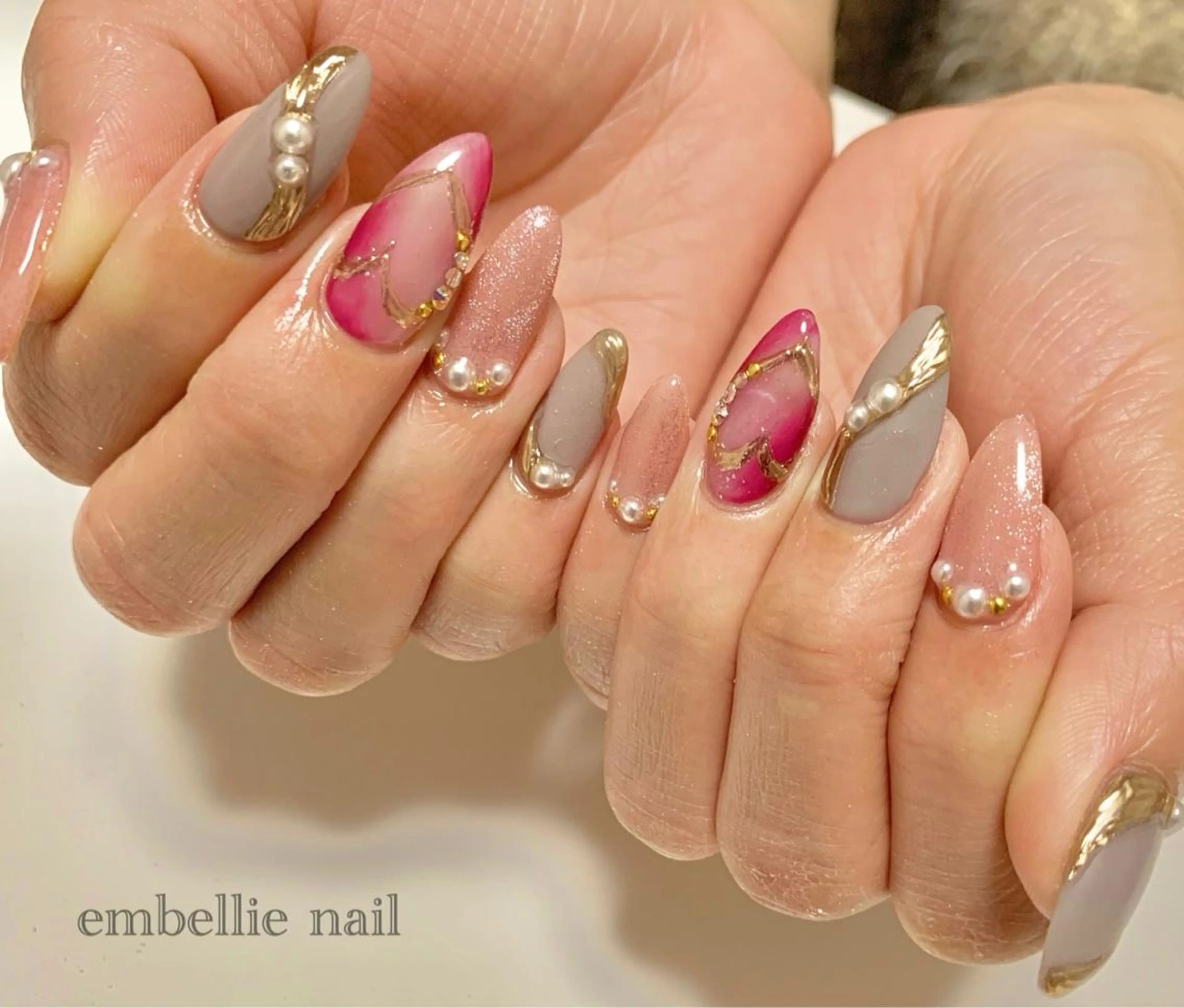 ネイル ミラーネイル miyasaka erikoのネイルデザイン