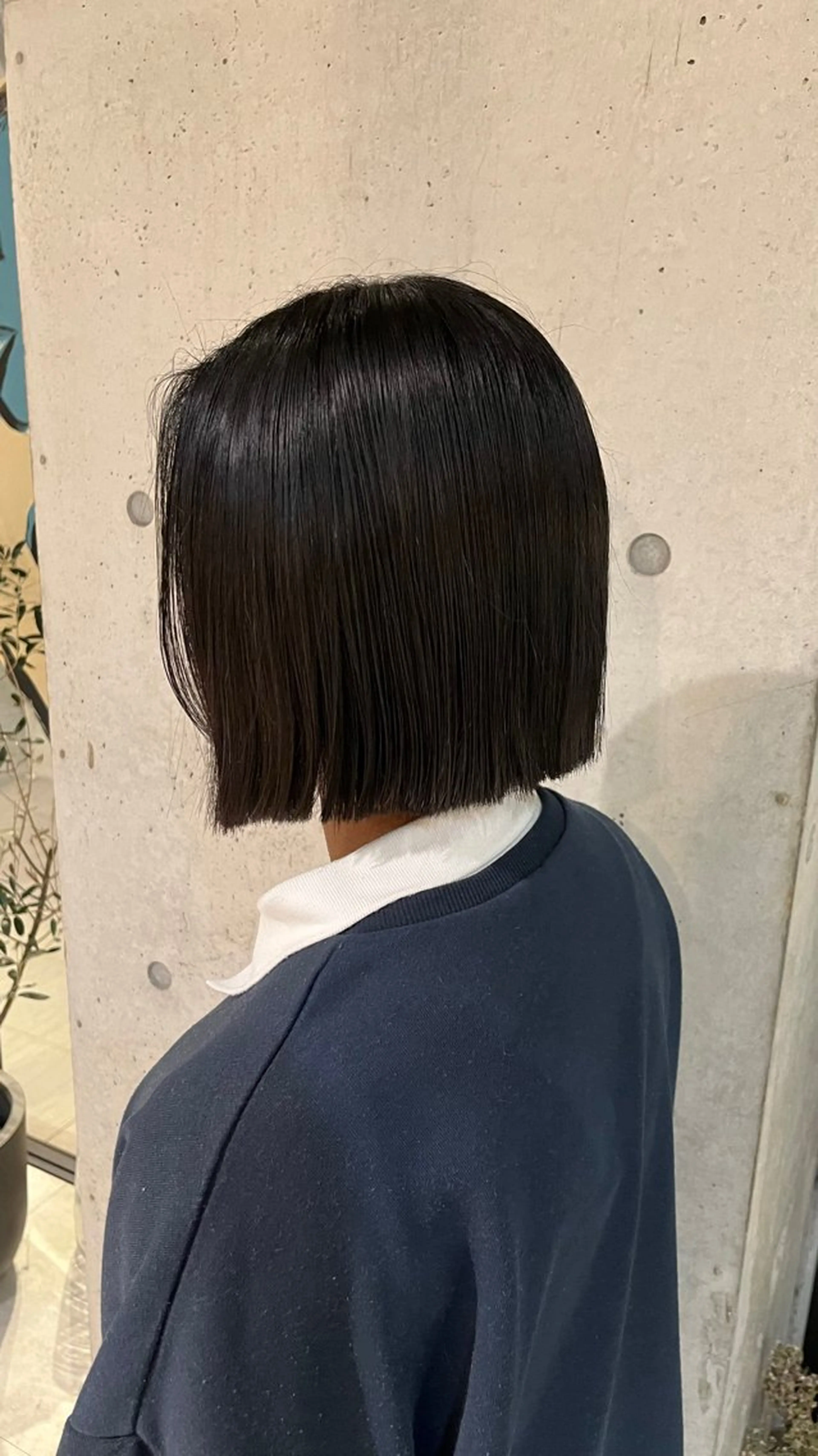 ミディアム ボブ 菅野 紗弥のヘアスタイル