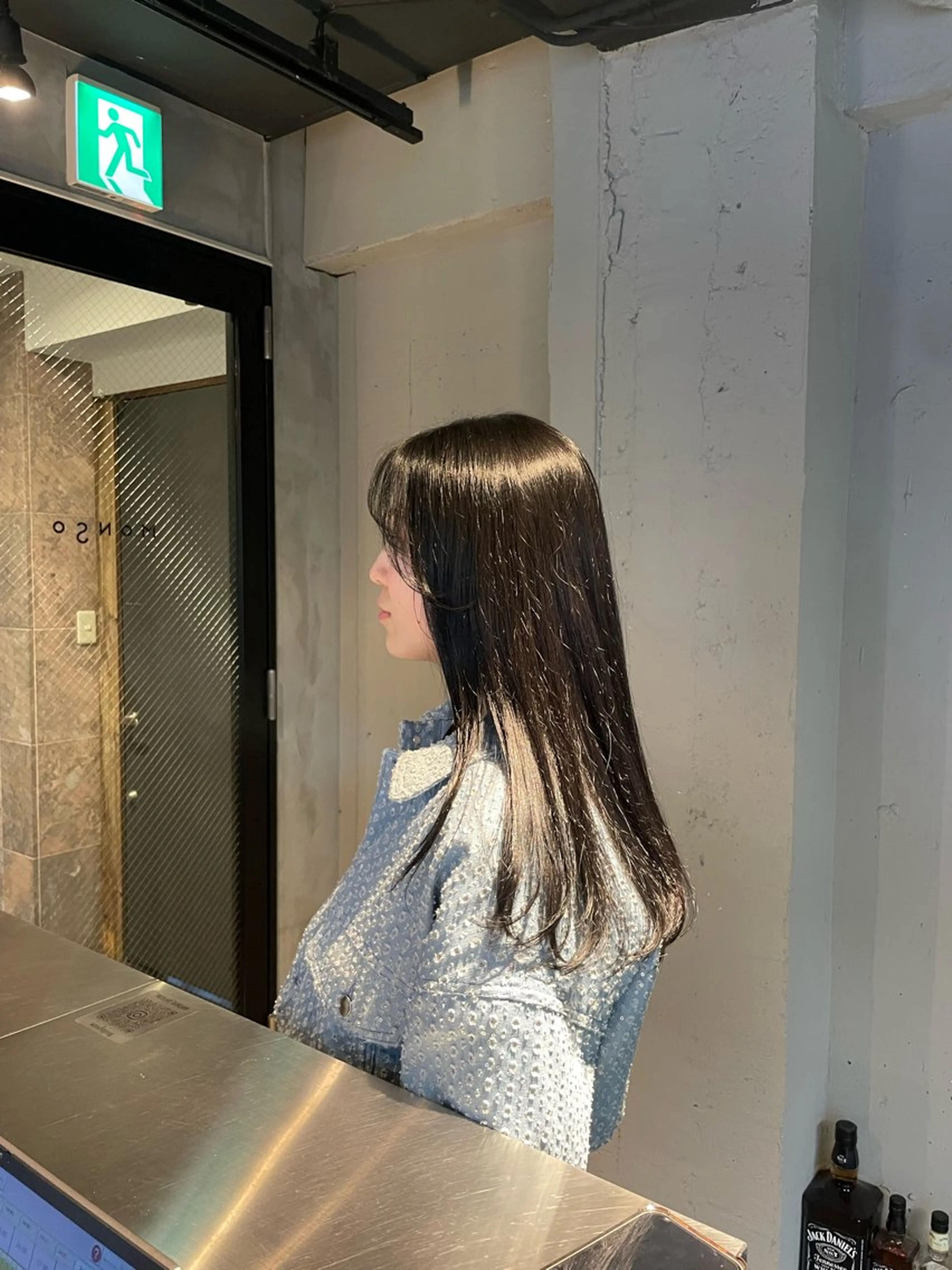 ロング ヘッドスパ 透明感・美髪 monsoワニベユナのヘアスタイル