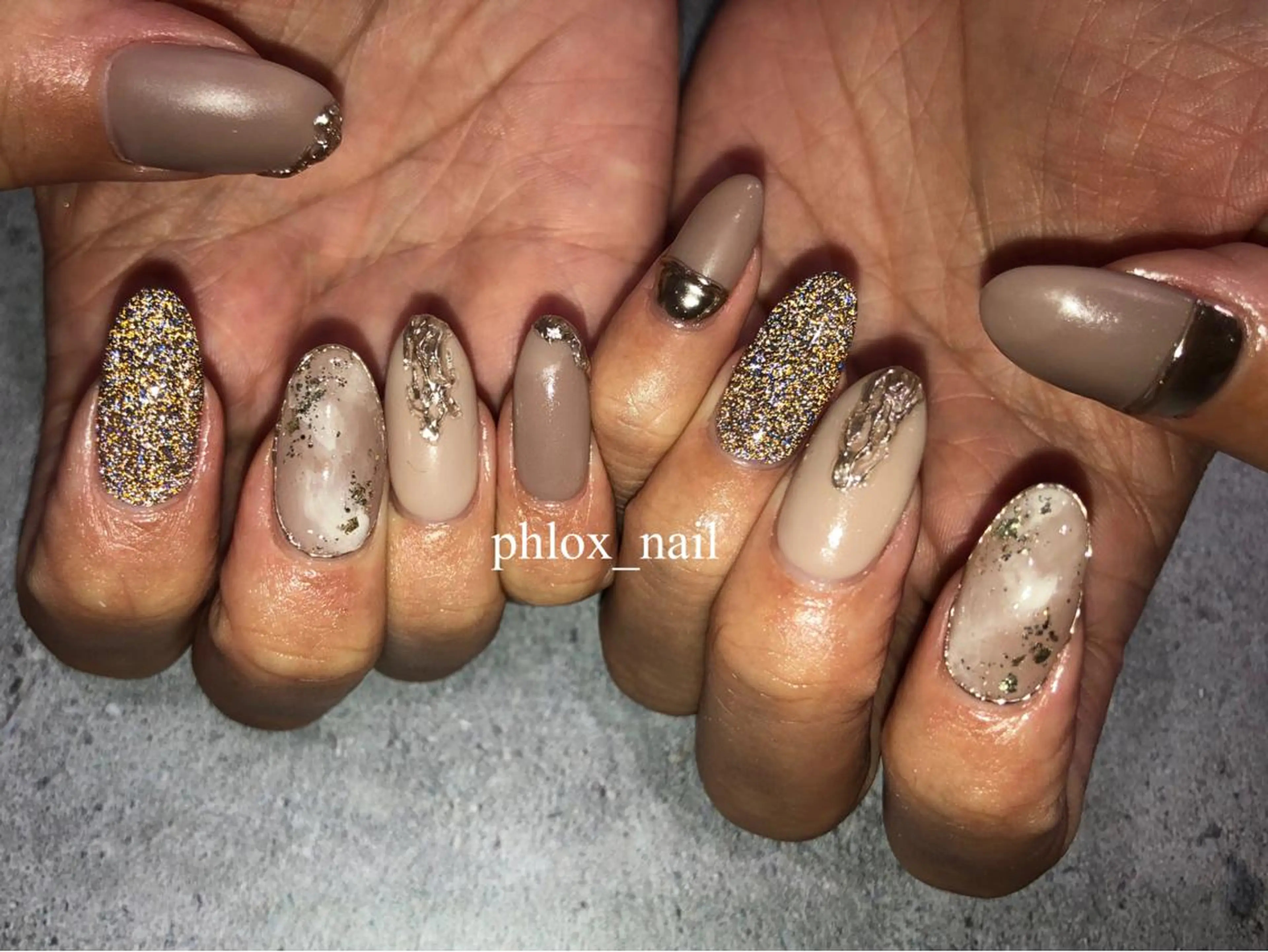 ネイル s/w ＿shokoのネイルデザイン