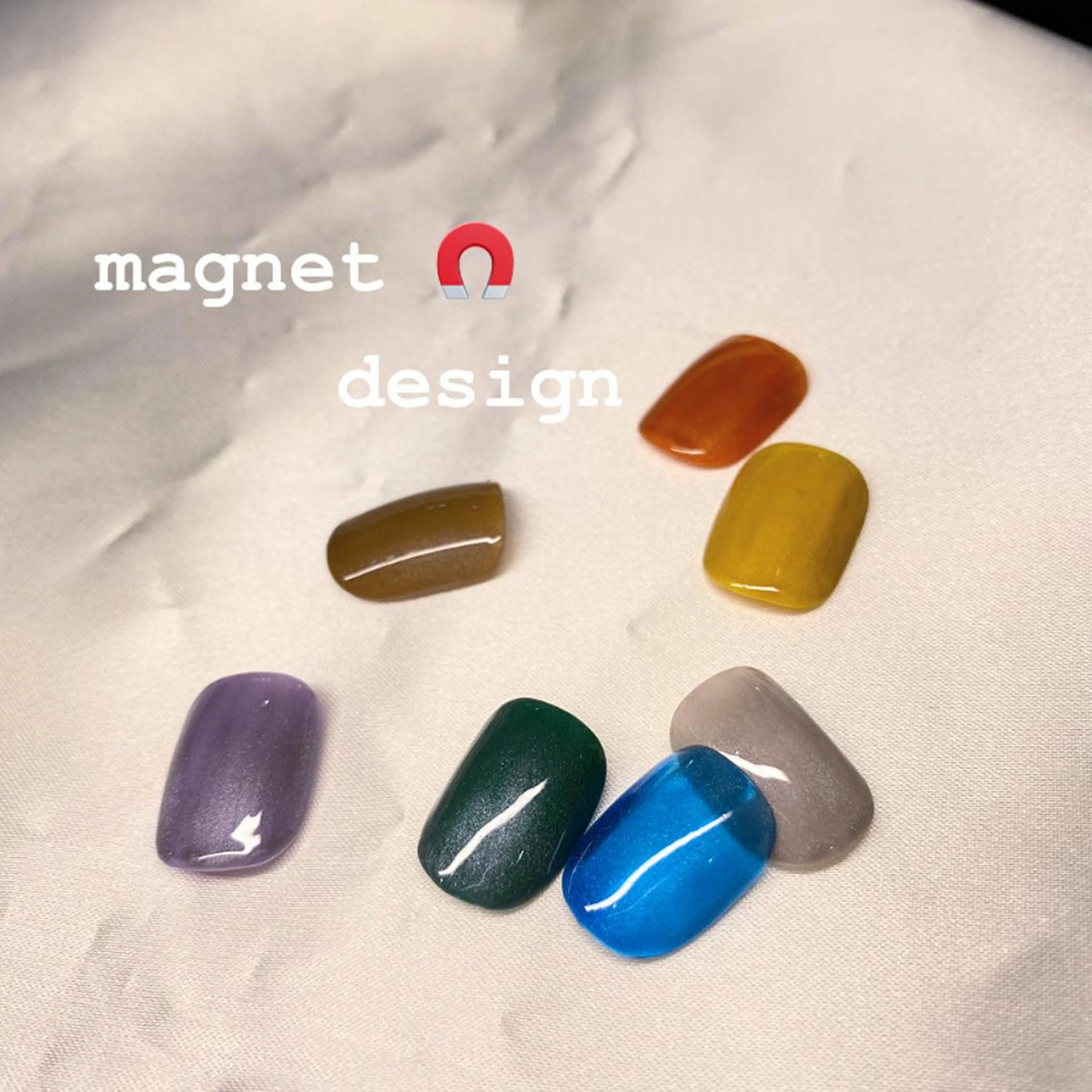 ネイル マグネットネイル loulou   _nail所属・葛西 知佳のネイルデザイン