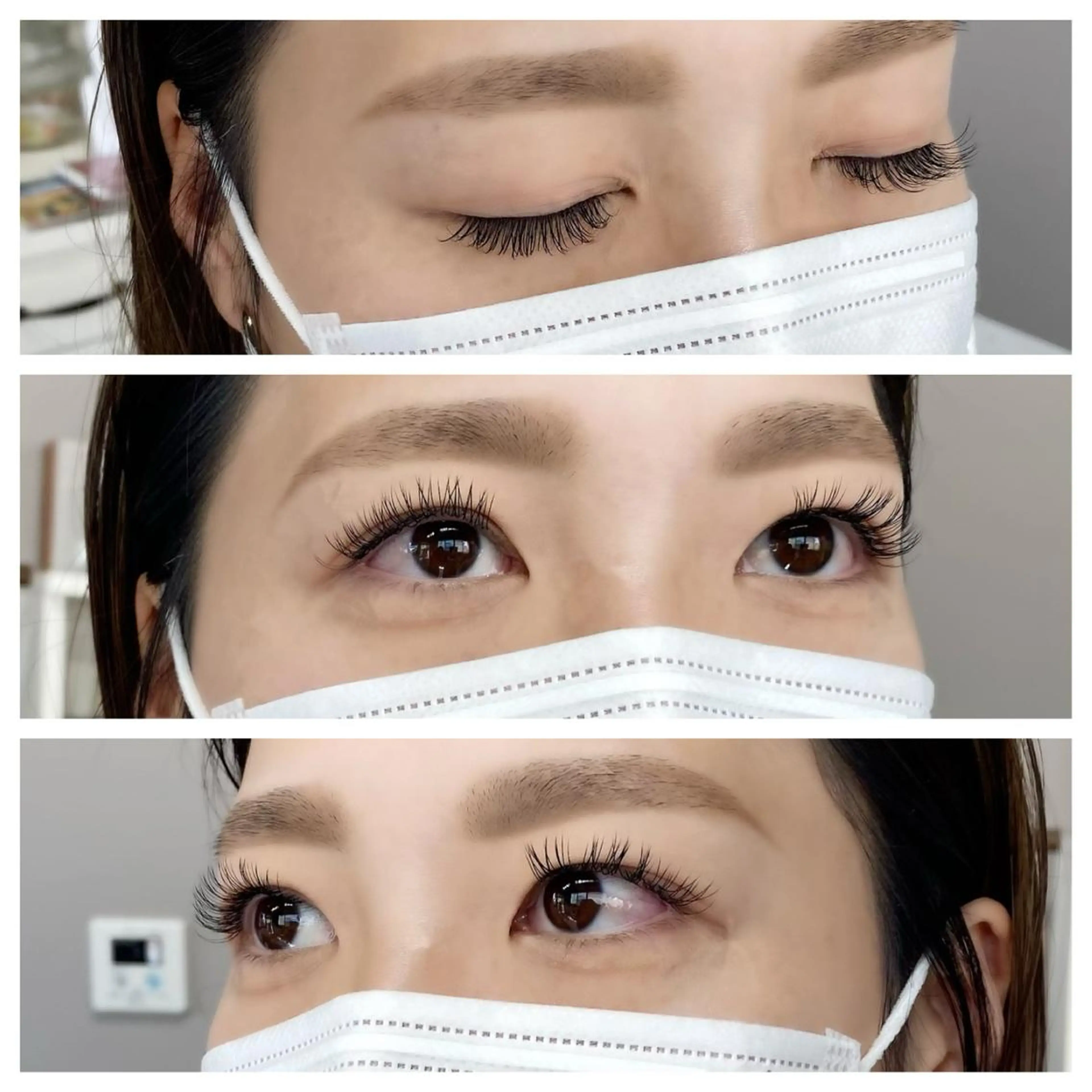 マツエク・マツパ Cカール キュート フラットラッシュ ma-pa所属・ma-pa eye＆hairのマツエク・マツパデザイン