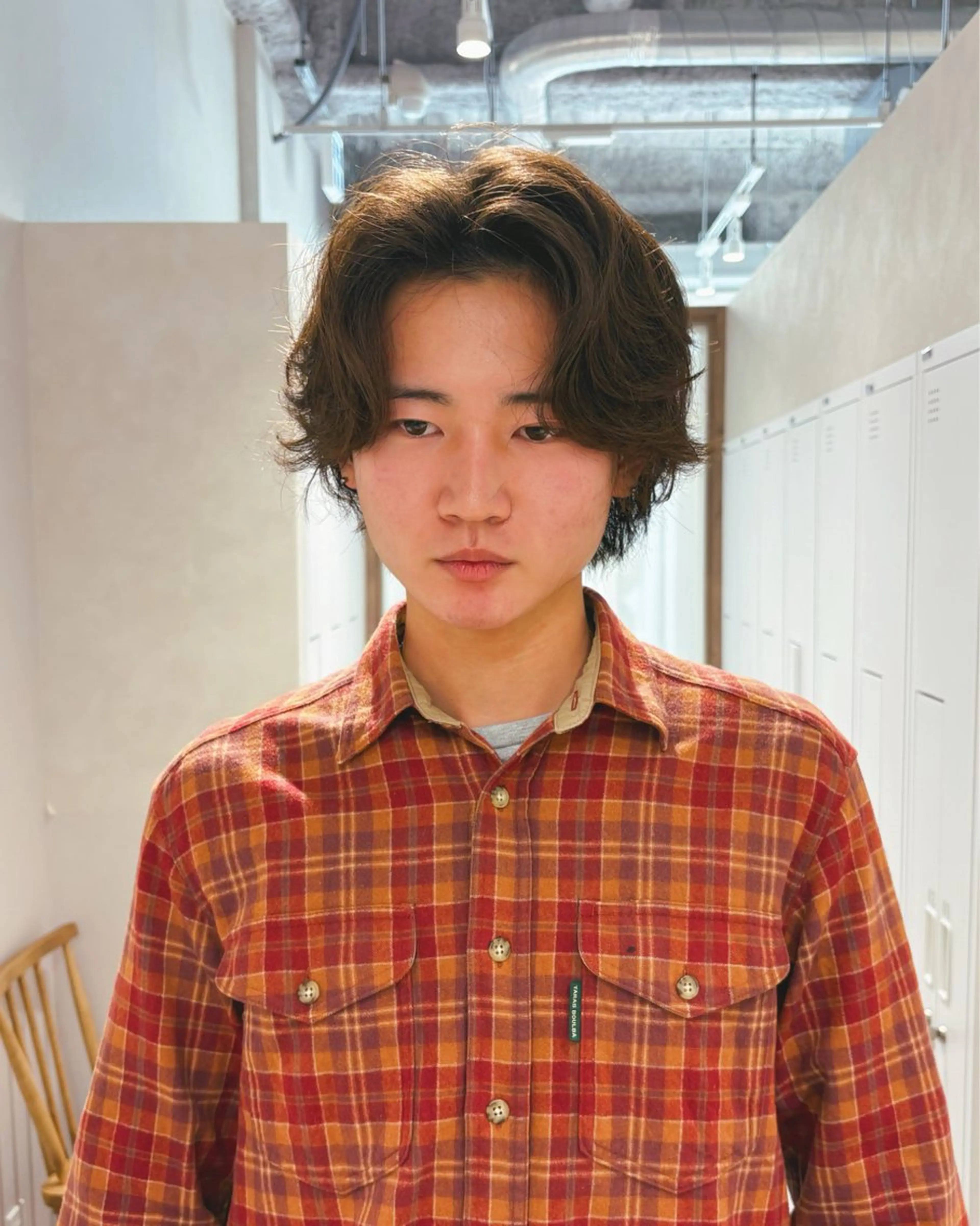 パーマ メンズ カット パーマ メンズパーマ/メンズ カット　田中気理真のヘアスタイル