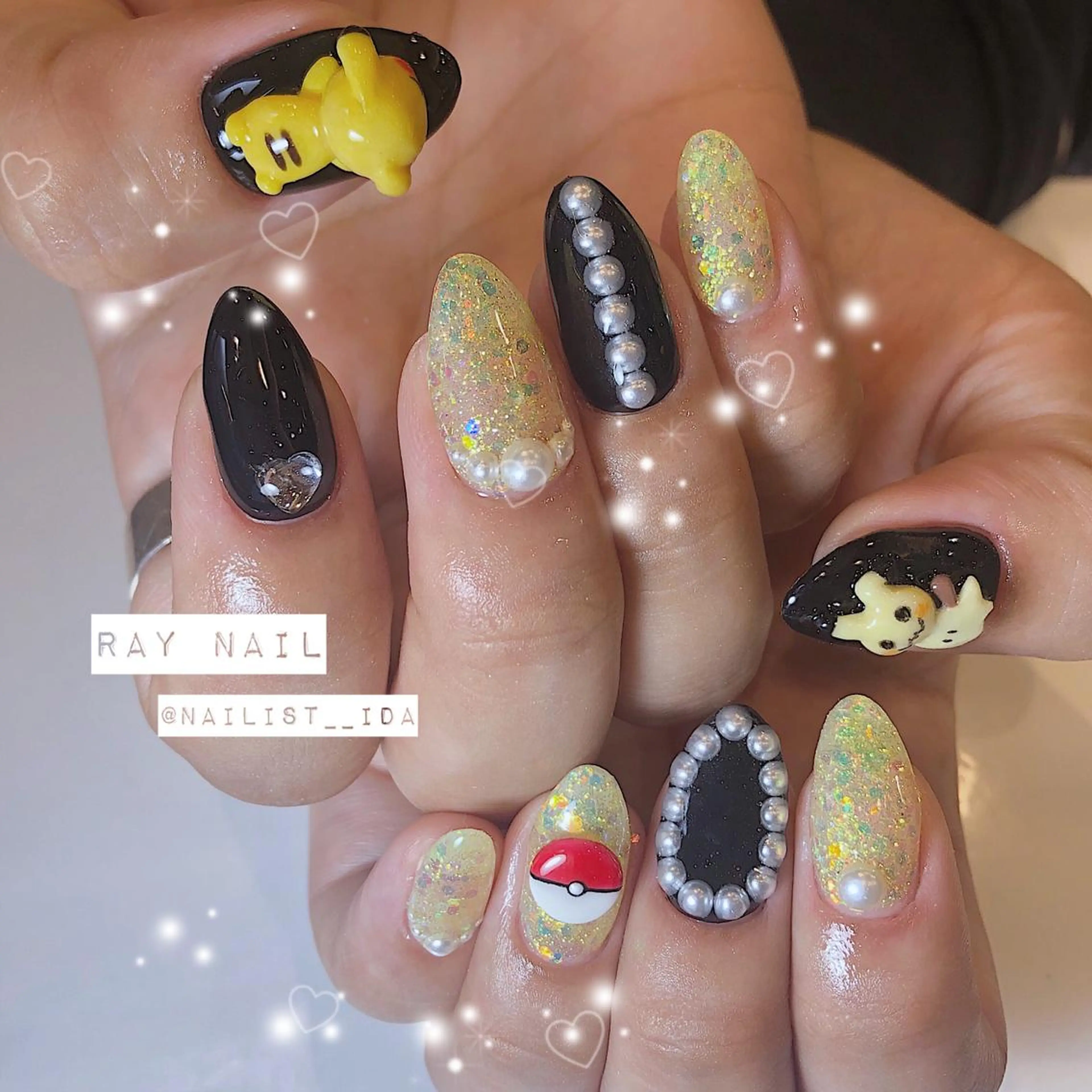 ネイル Arowa 伊田のネイルデザイン