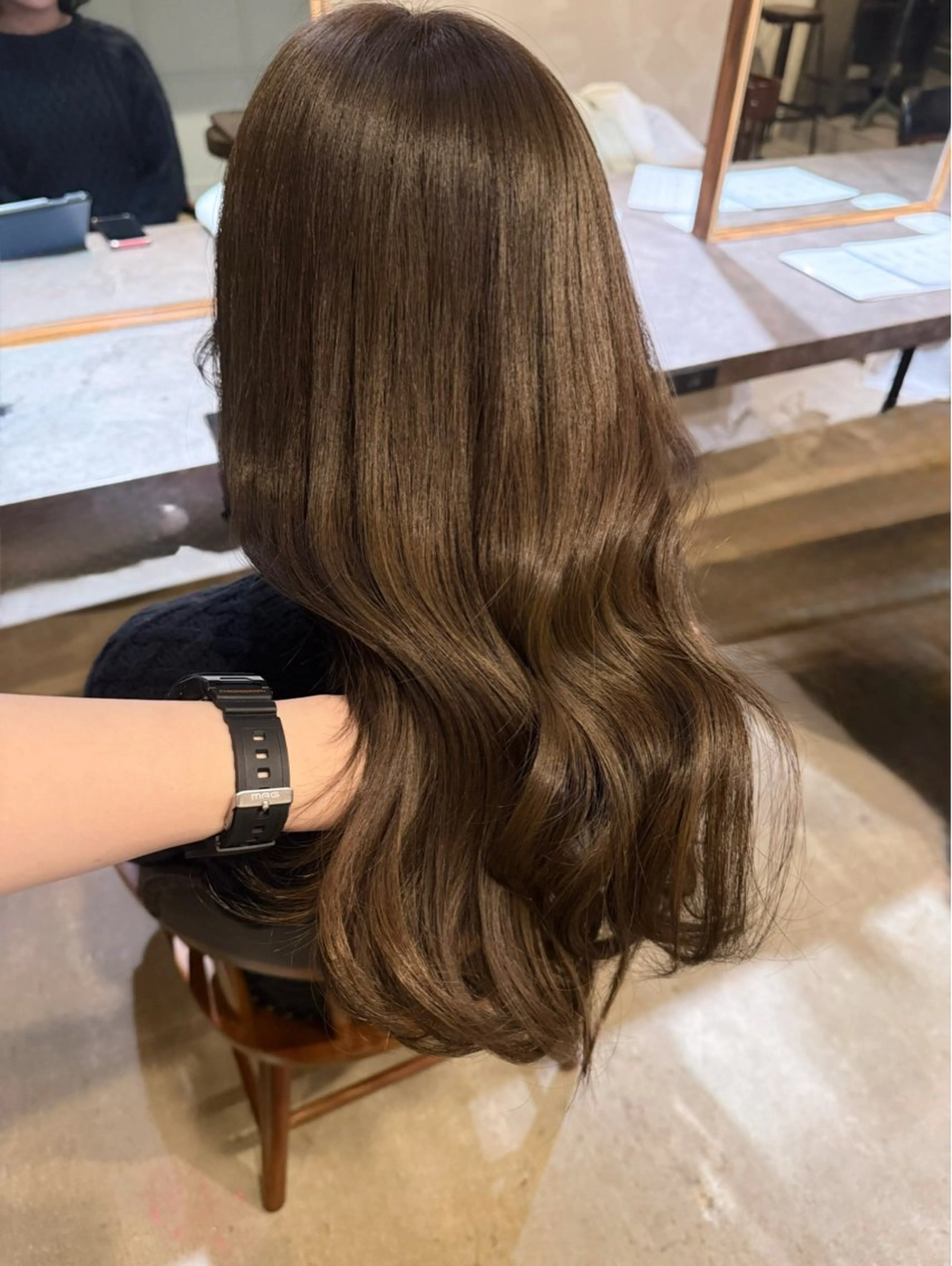 ロング カラー ヘアカラー Heath所属・Heath 姪浜 ⌇フタバのヘアスタイル