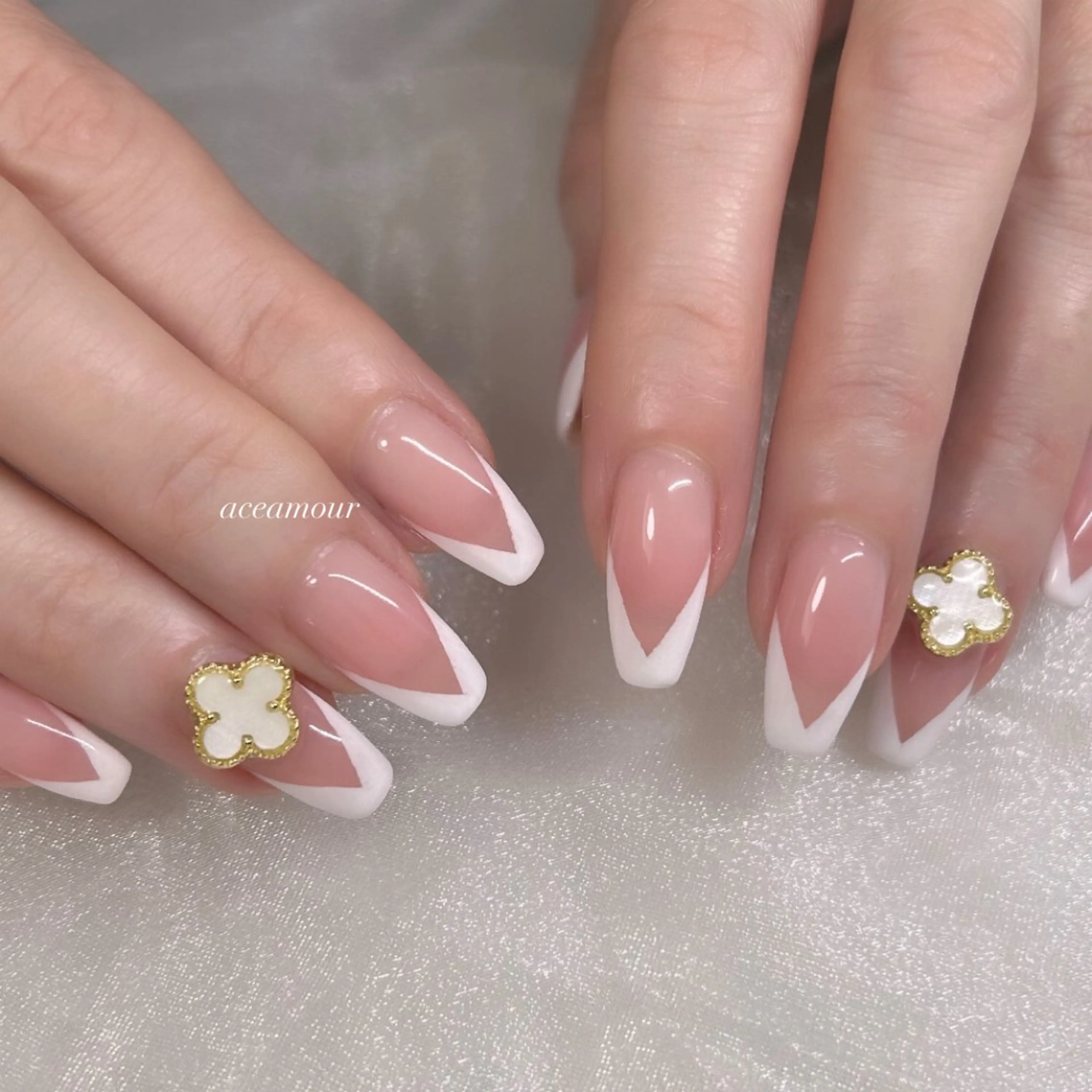 ネイル 持ち込み ネイル/耳つぼ /新ホワイトニングのネイルデザイン