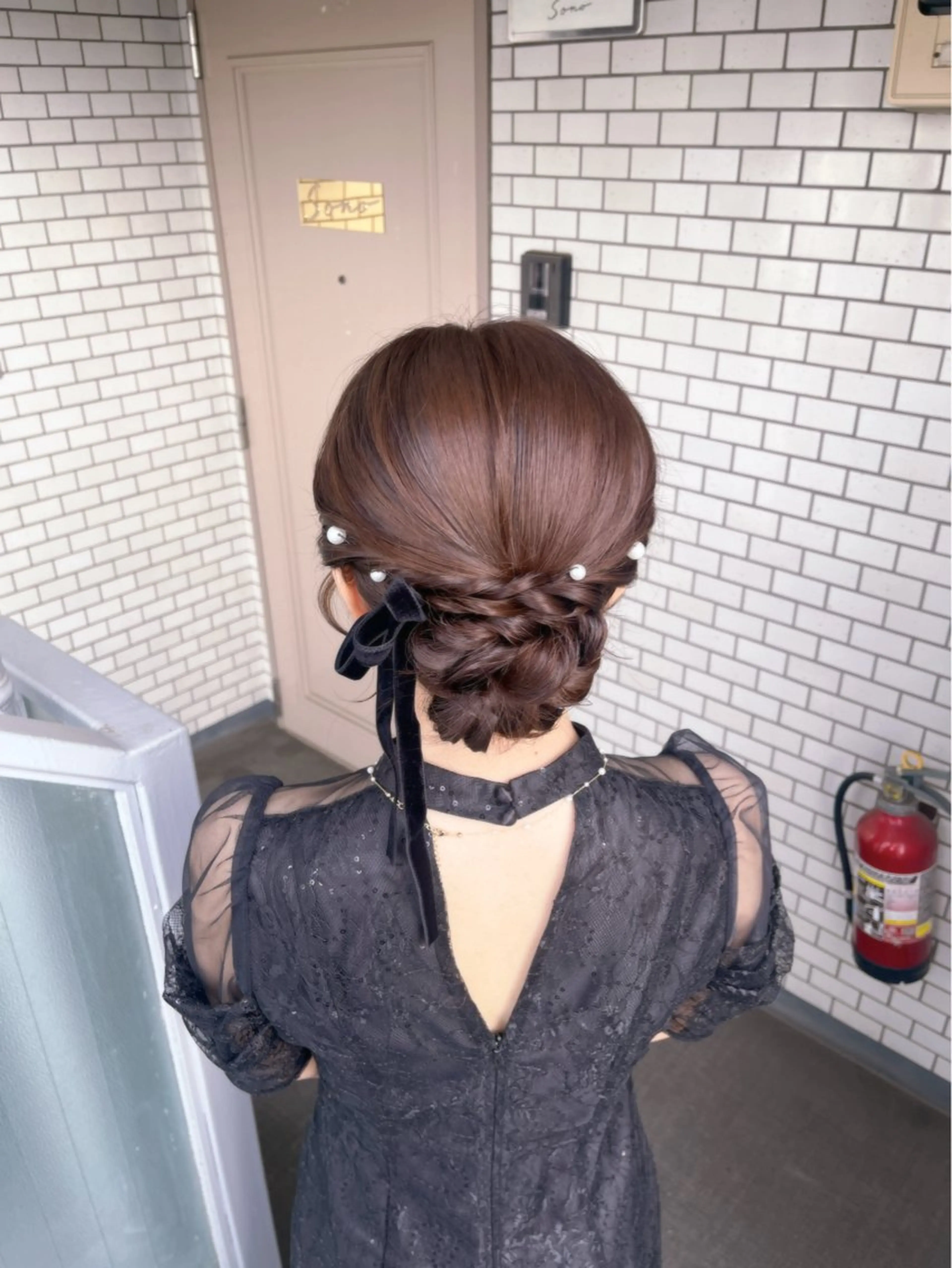 ヘアアレンジ ヘアセット 垢抜けヘアメイク🫧 JURI🪽のヘアスタイル