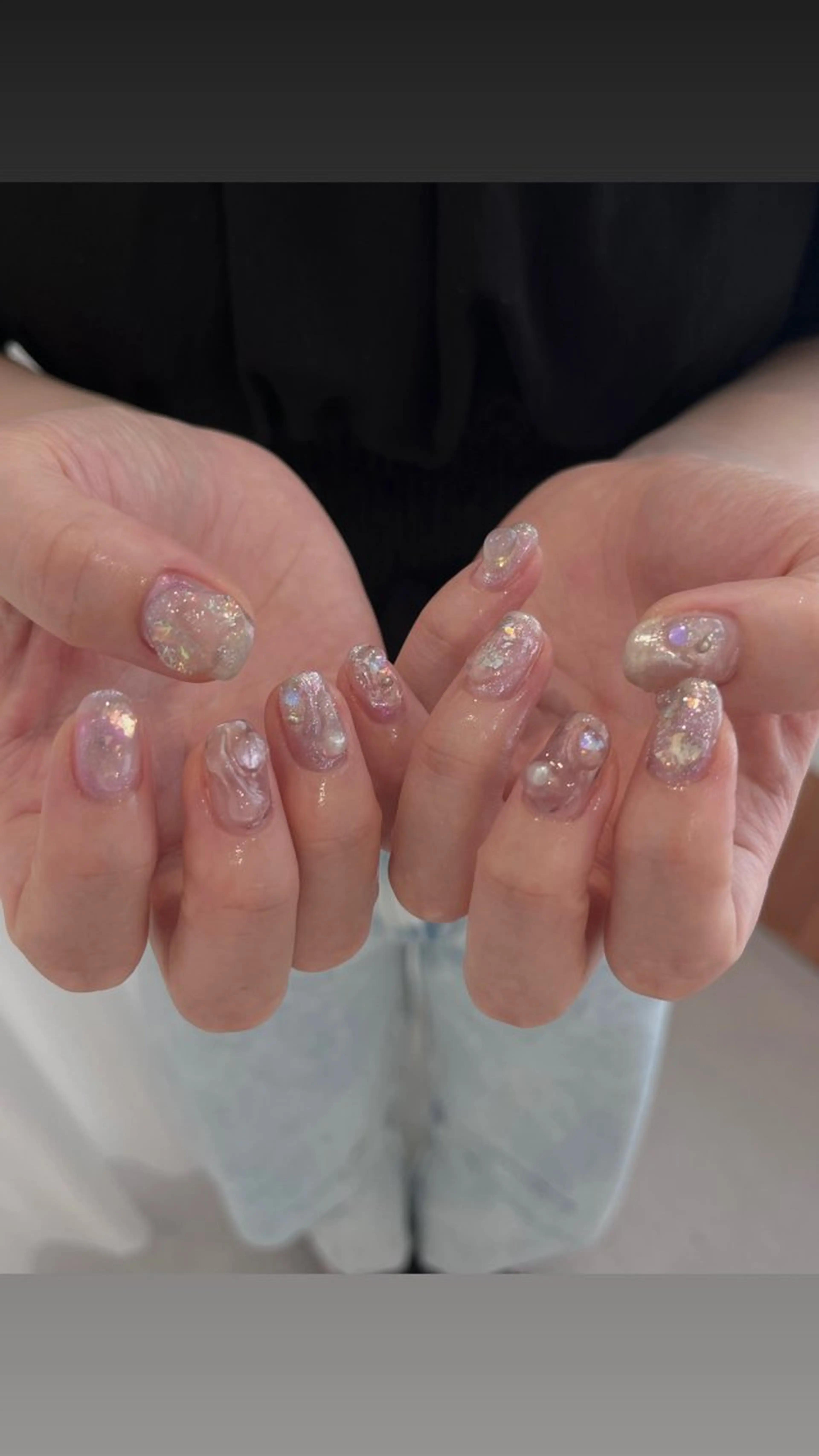 ネイル ハンドネイル LETTER_& SAKIのネイルデザイン