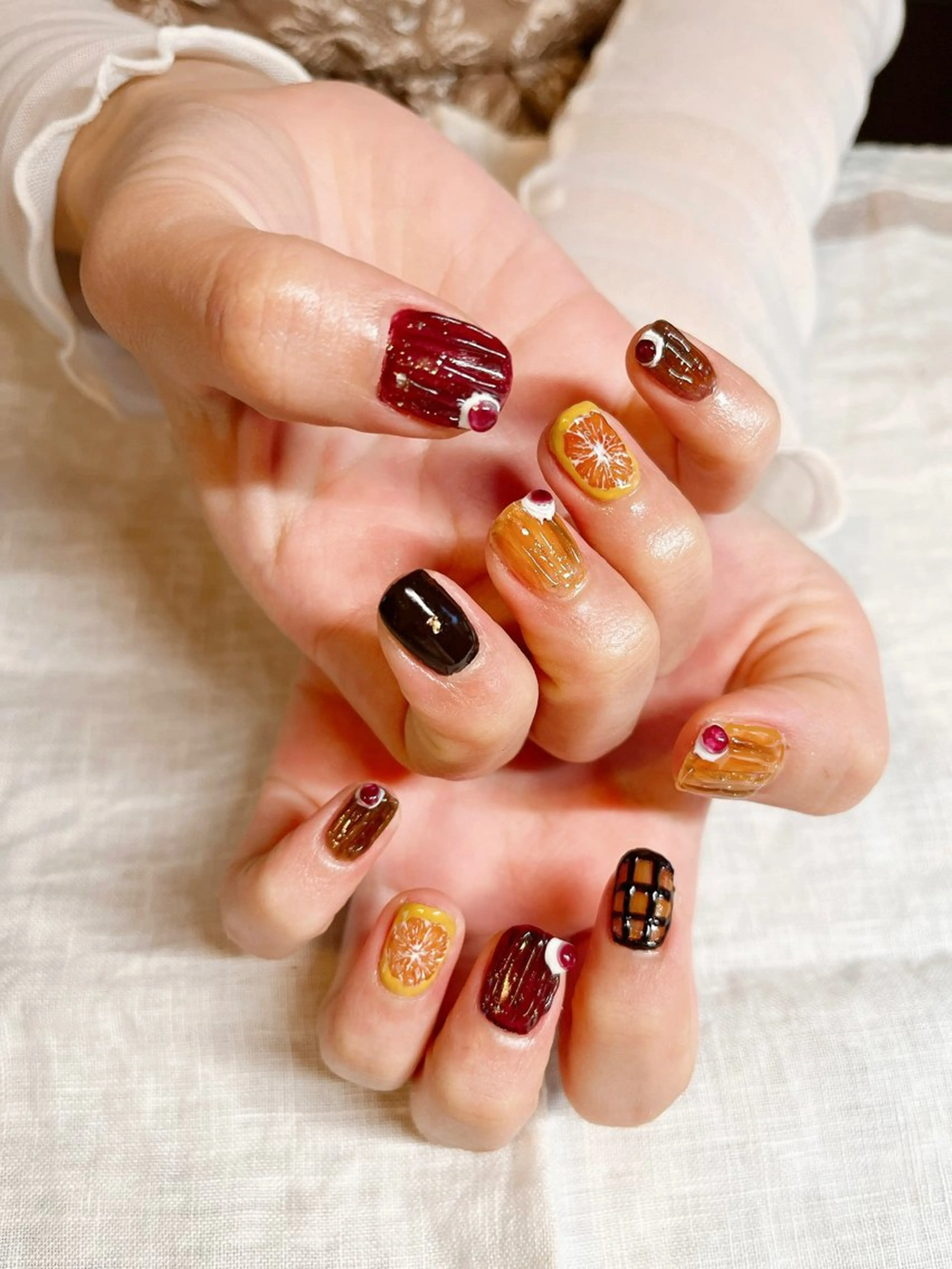 ネイル 持ち込み atelier mofのネイルデザイン