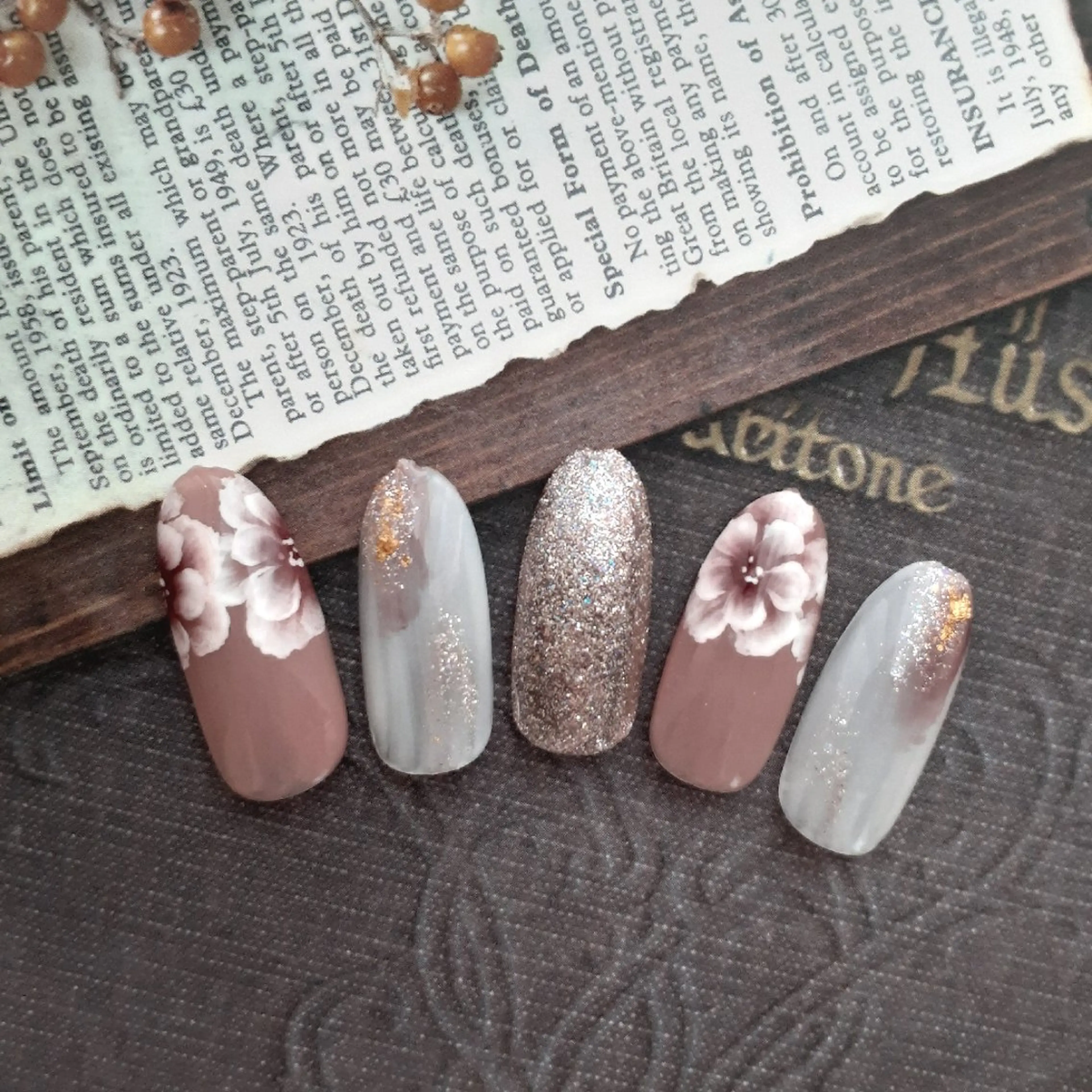 ネイル フラワーネイル 池元 真由美のネイルデザイン