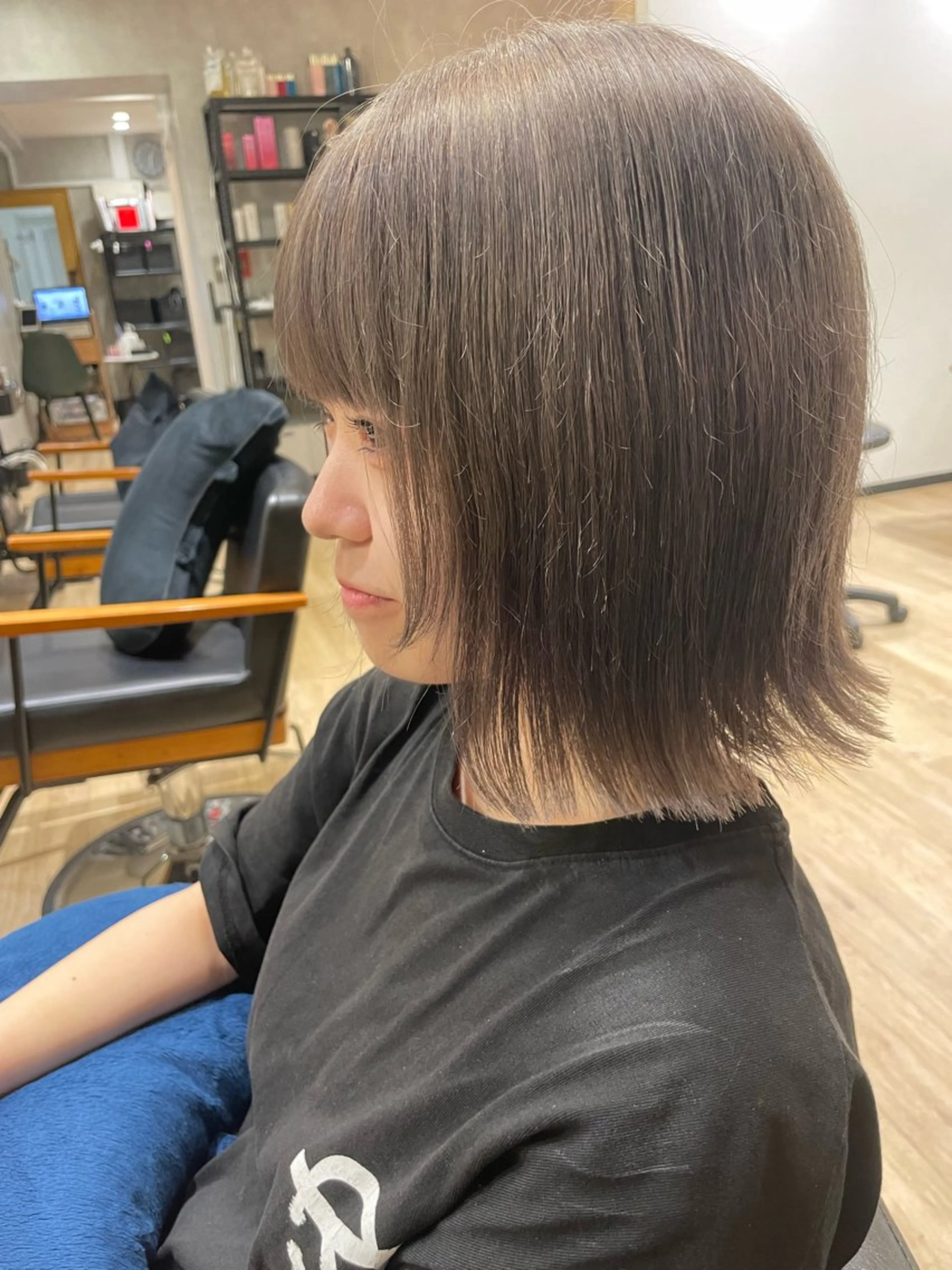 ミディアム カラー トレンド透明感カラー ☘️大貫 昂涼🐹のヘアスタイル