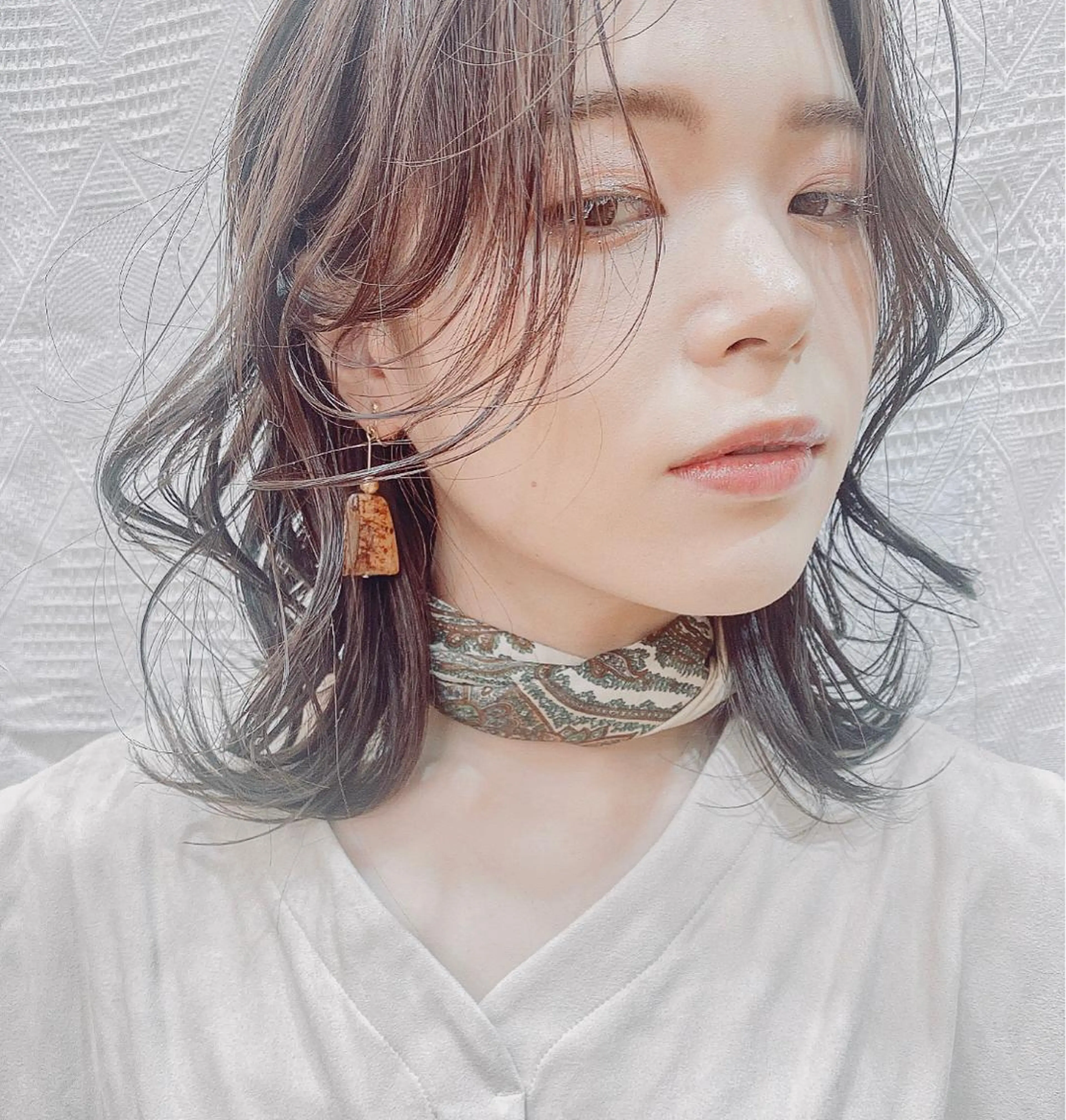 【透明感抜群】カット+イルミナカラー+プレTR✨の写真