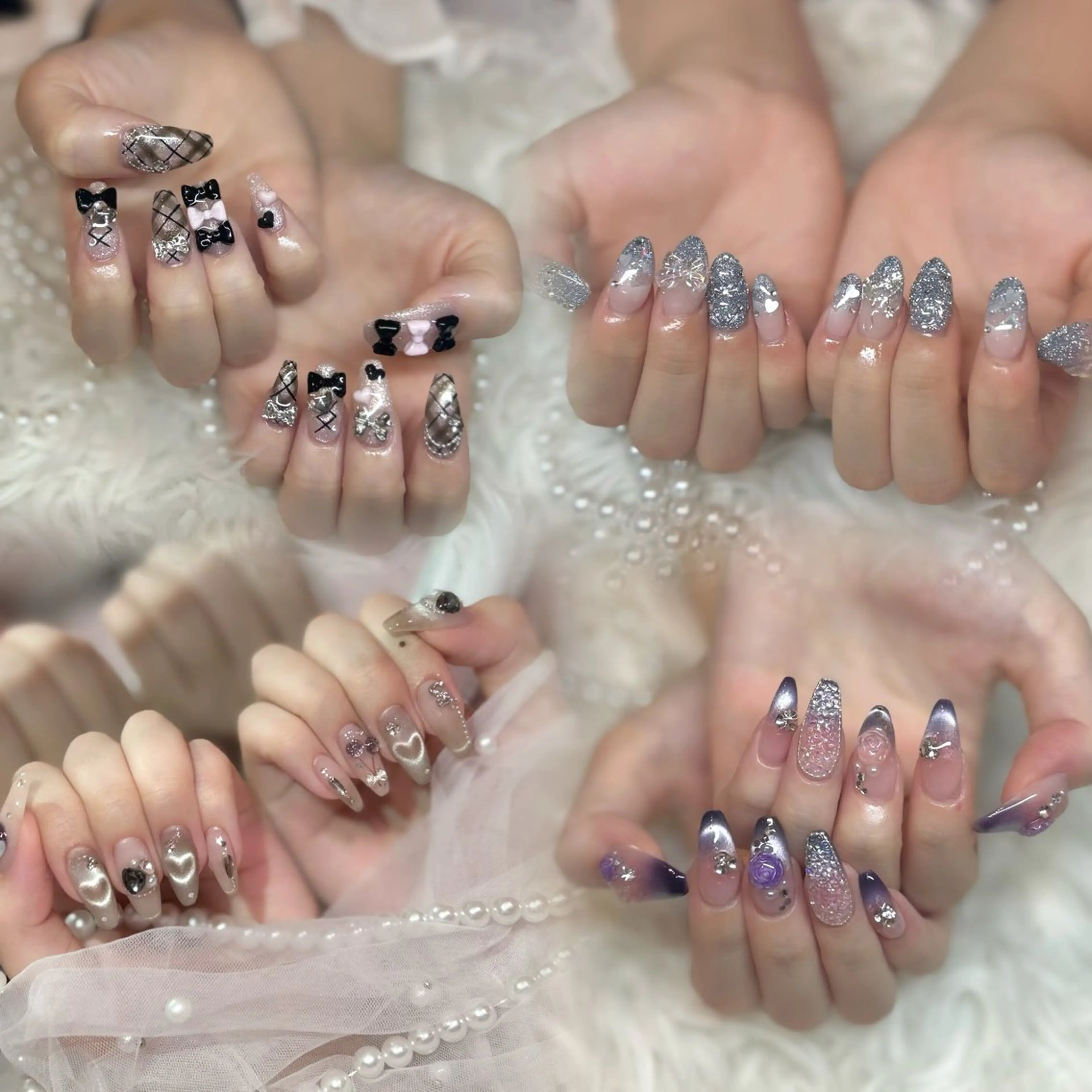 【ジェル】やり放題・付け放題120分 ¥13,000 デザイン持ち込み◎の写真