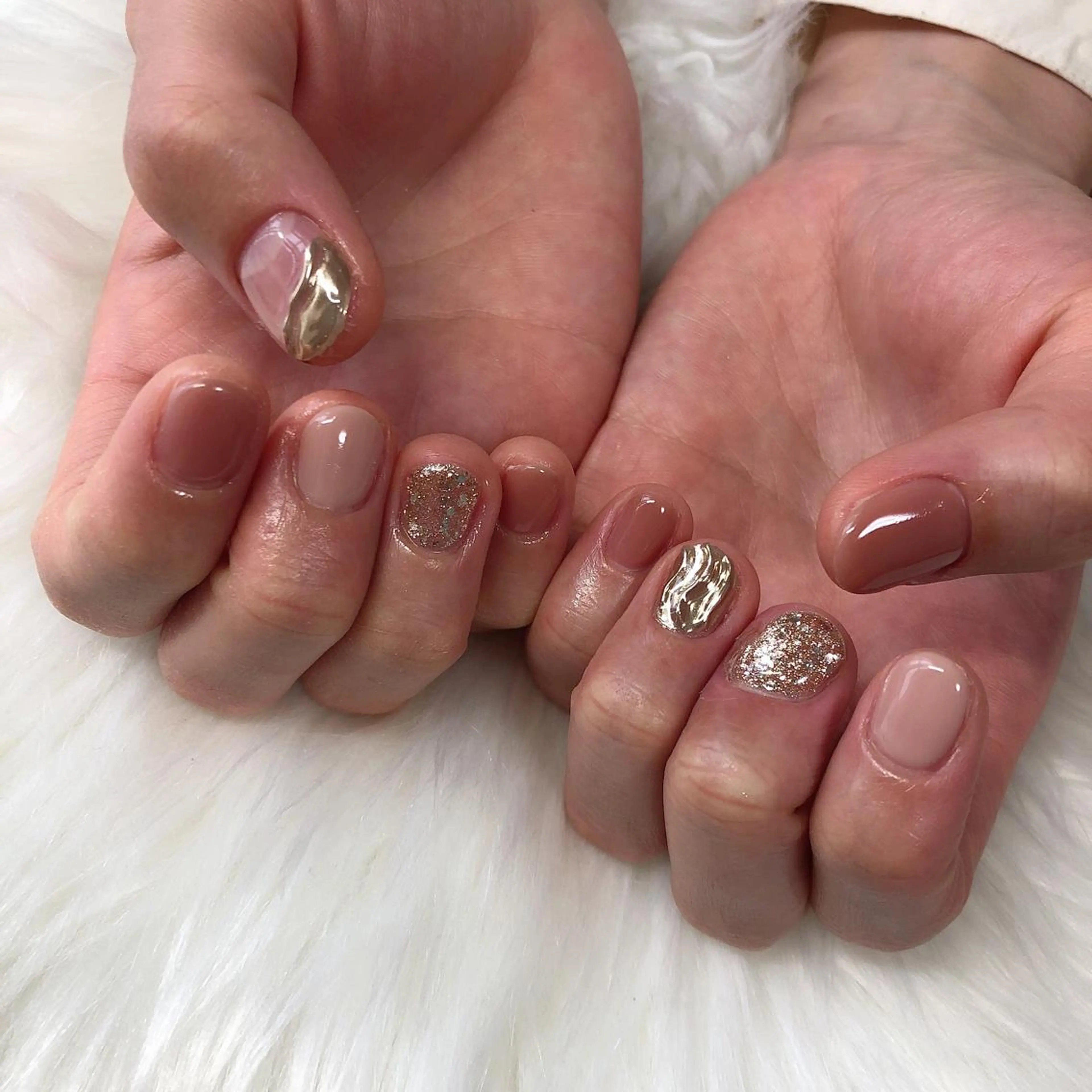 ネイル ハンドネイル 西岡 杏のネイルデザイン