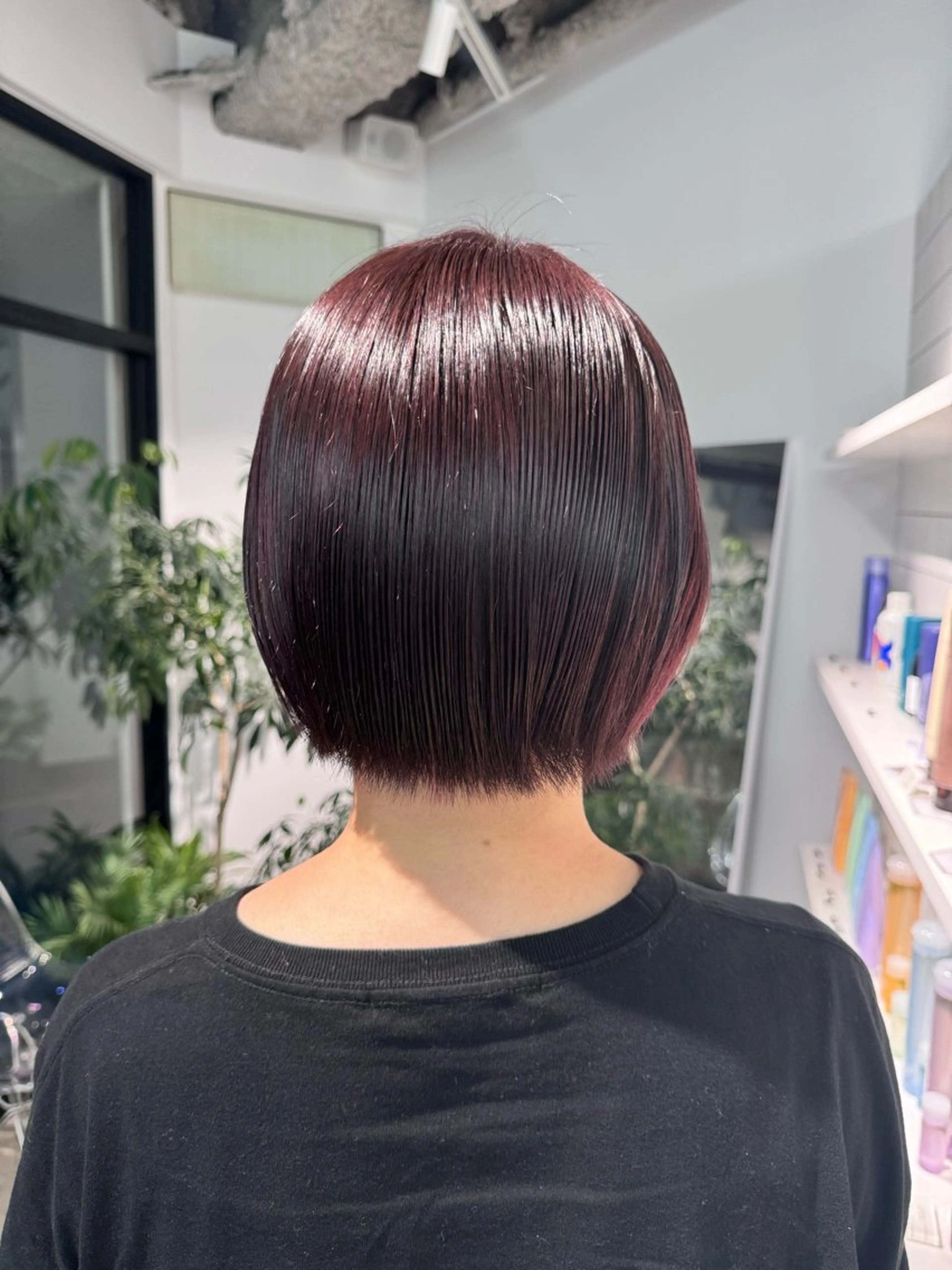 ショート カラー レッドカラー Nico所属・ご予約は2月まで！ maho‪🐈🎀のヘアスタイル